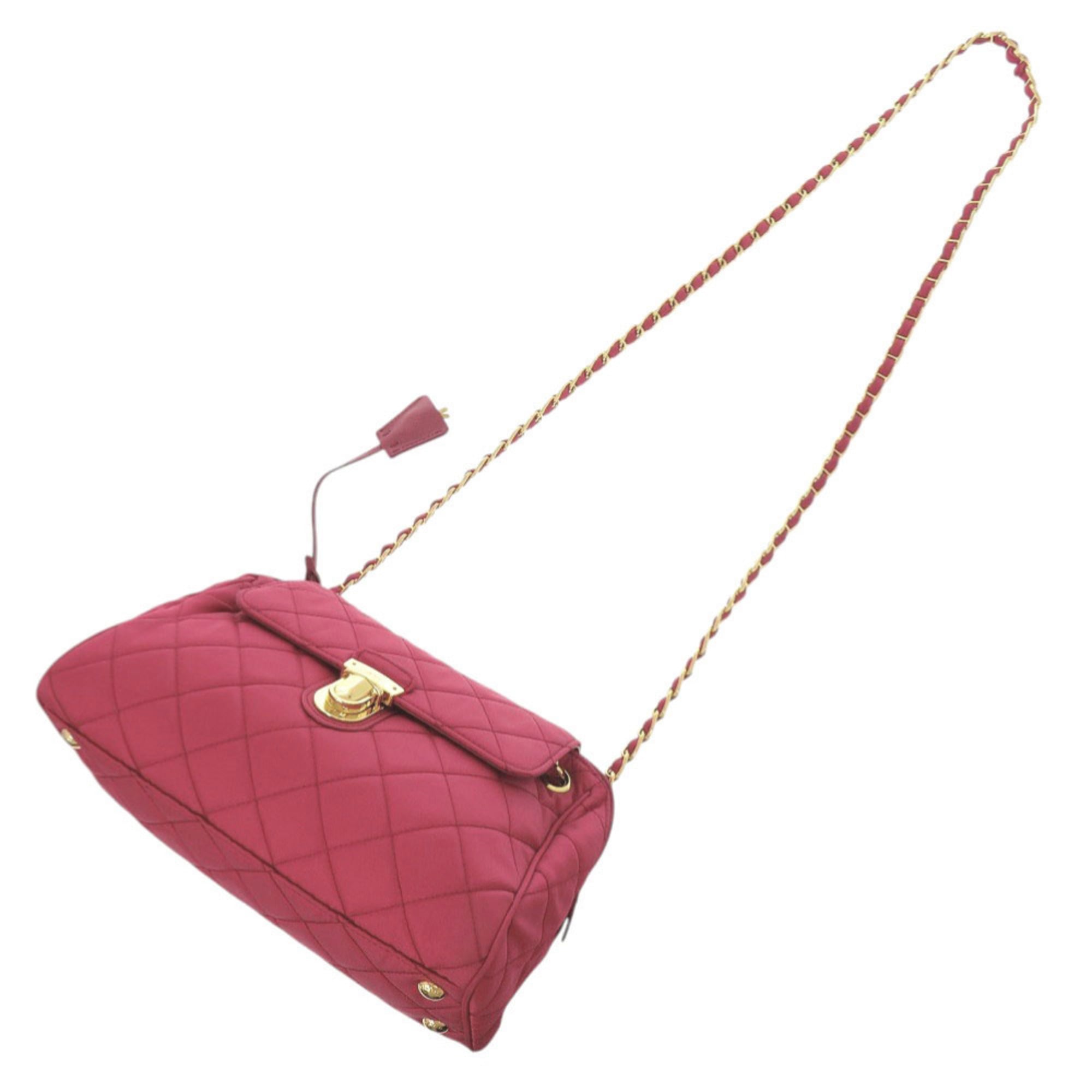 Prada Pink Nylon Shoulder Bag (Pre-Owned)