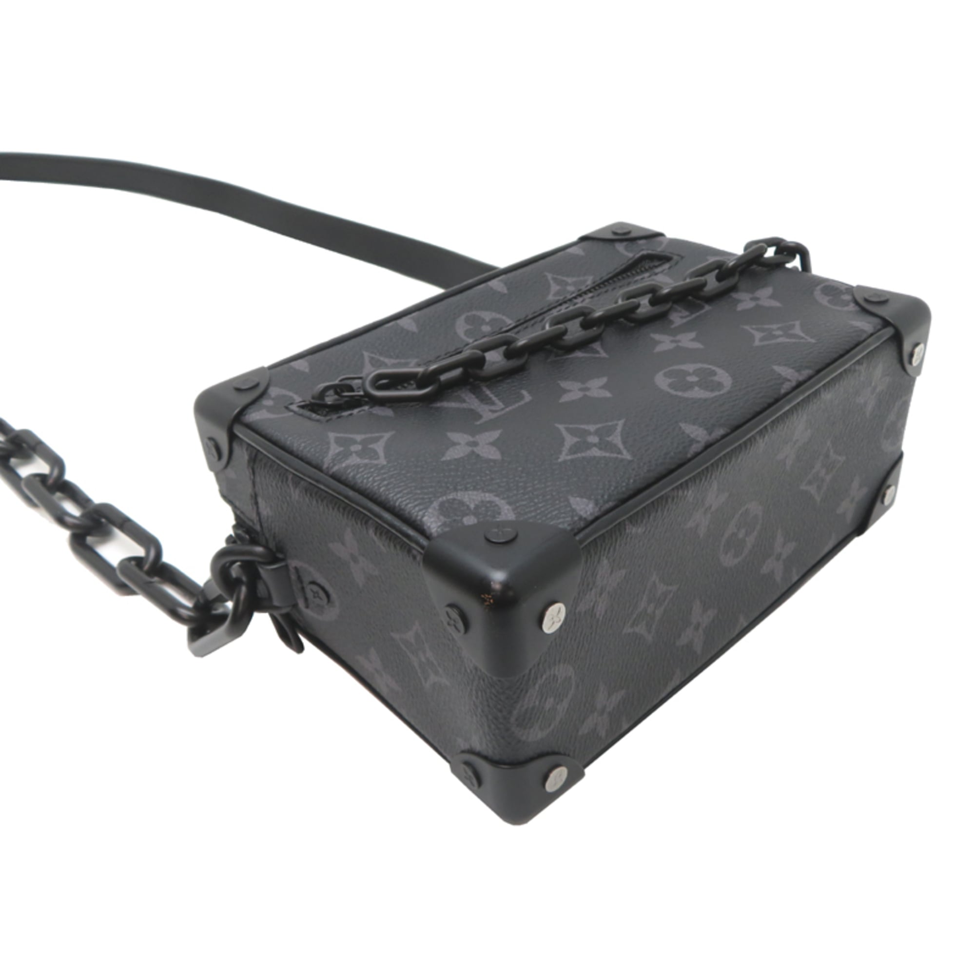Louis Vuitton Black Monogram Eclipse Shoulder Bag (Pre-Owned)