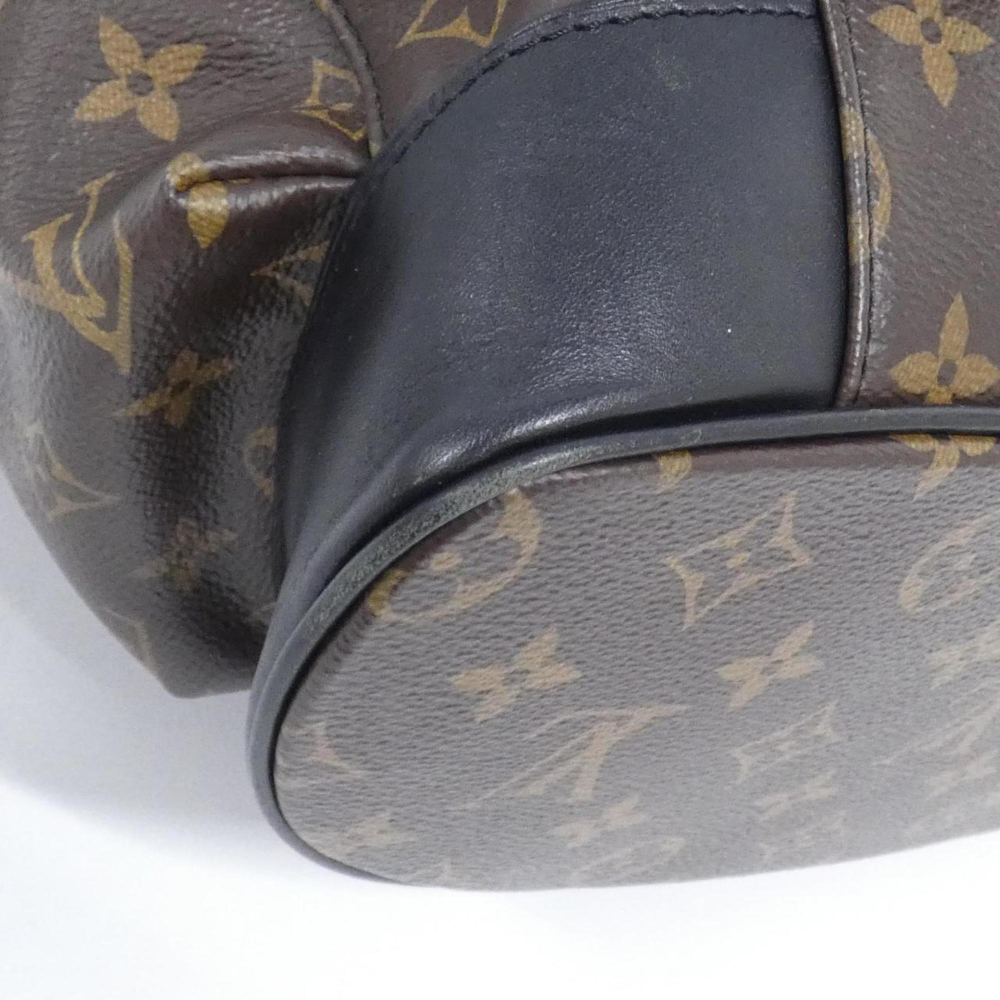 Louis Vuitton Monogram Macassar Marron Monogram Macassar Monogram Backpack (Pre-Owned)