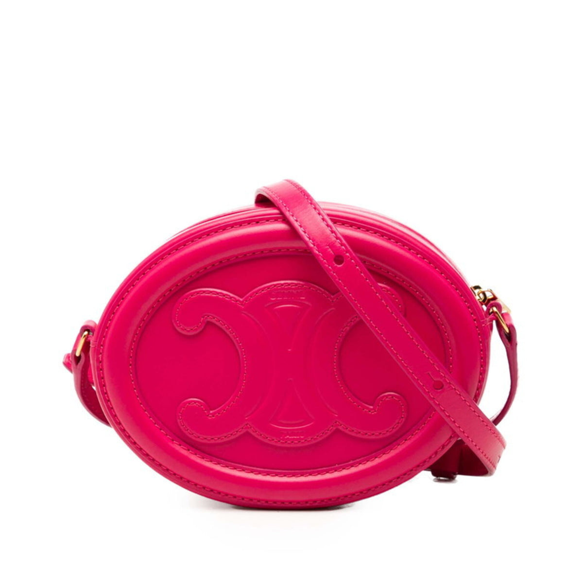 Celine Pink Leather Shoulder Bag (Pre-Owned)
