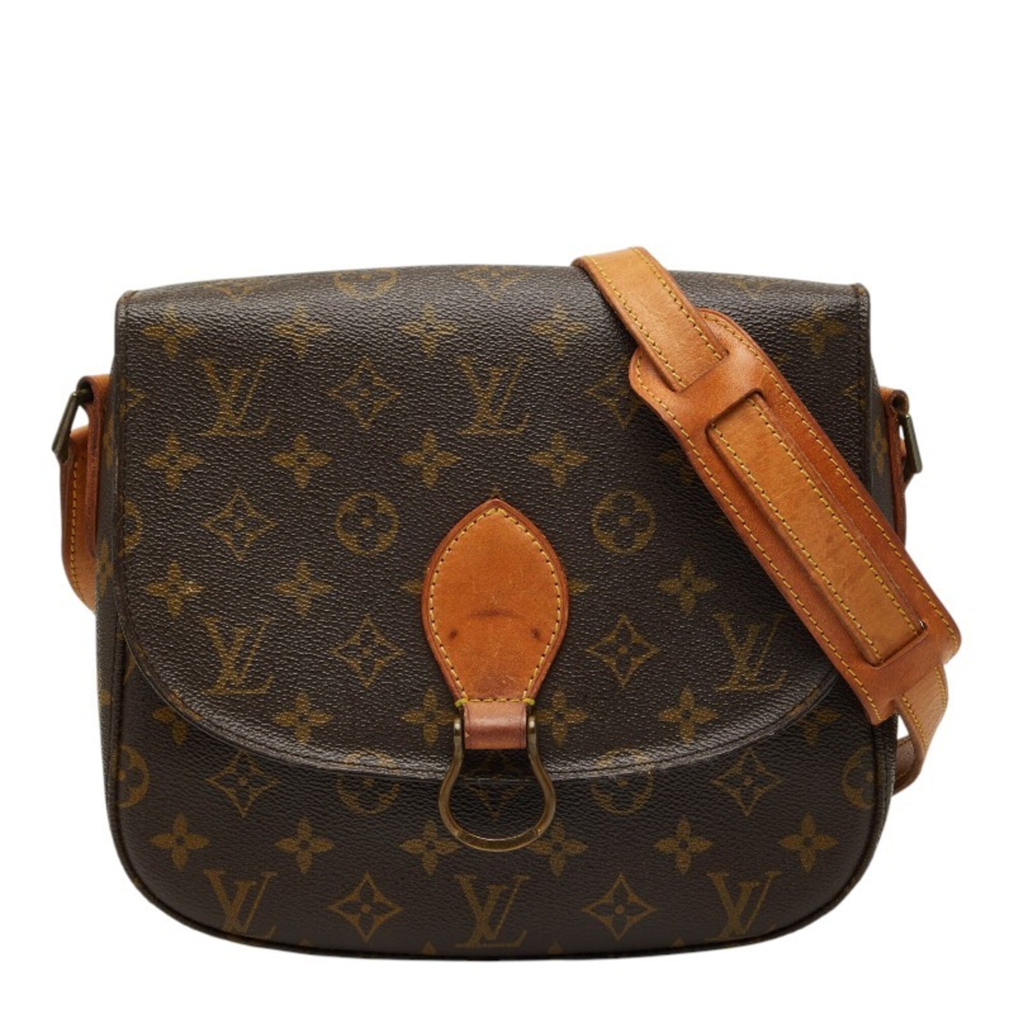 Louis Vuitton Monogram Brown Pvc Leather Shoulder Bag (Pre-Owned)