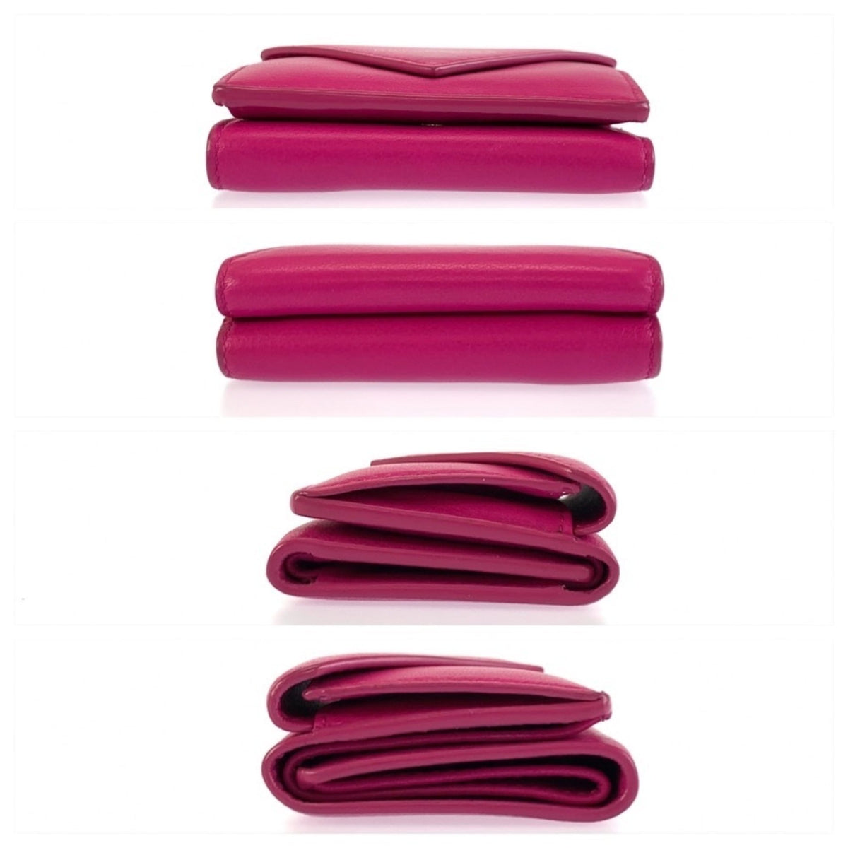 Balenciaga Pink Leather Wallet (Tri-Fold) (Pre-Owned)