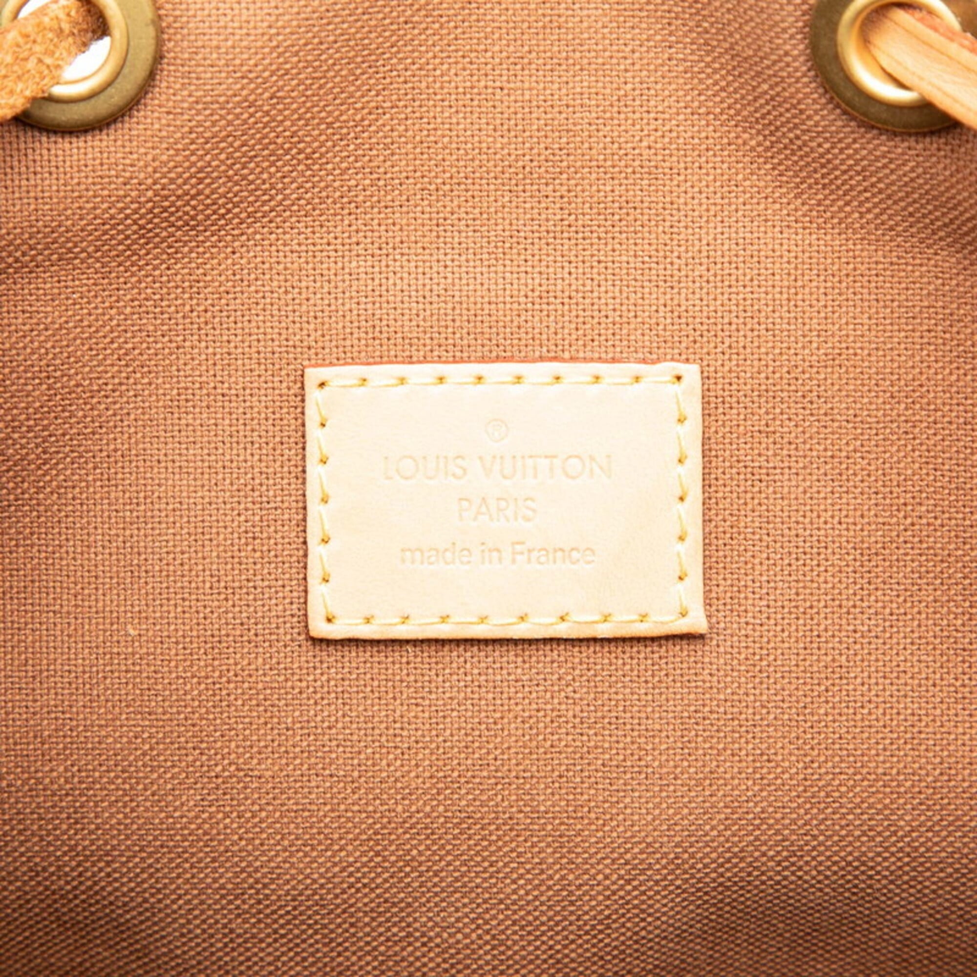 Louis Vuitton Brown Pvc Leather Backpack (Pre-Owned)