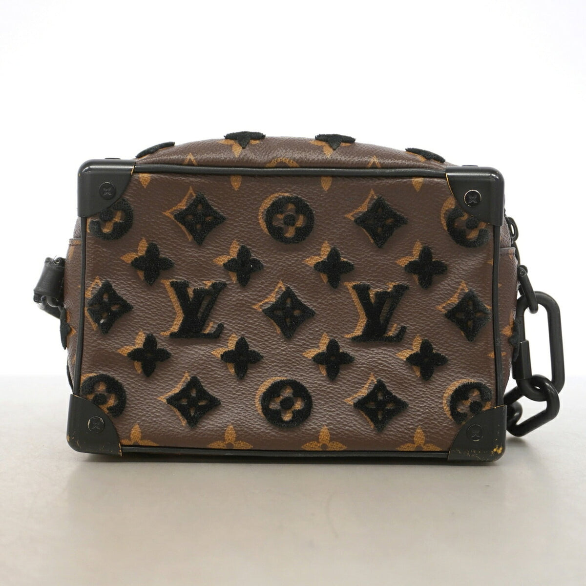 Louis Vuitton Black Brown Shoulder Bag (Pre-Owned)