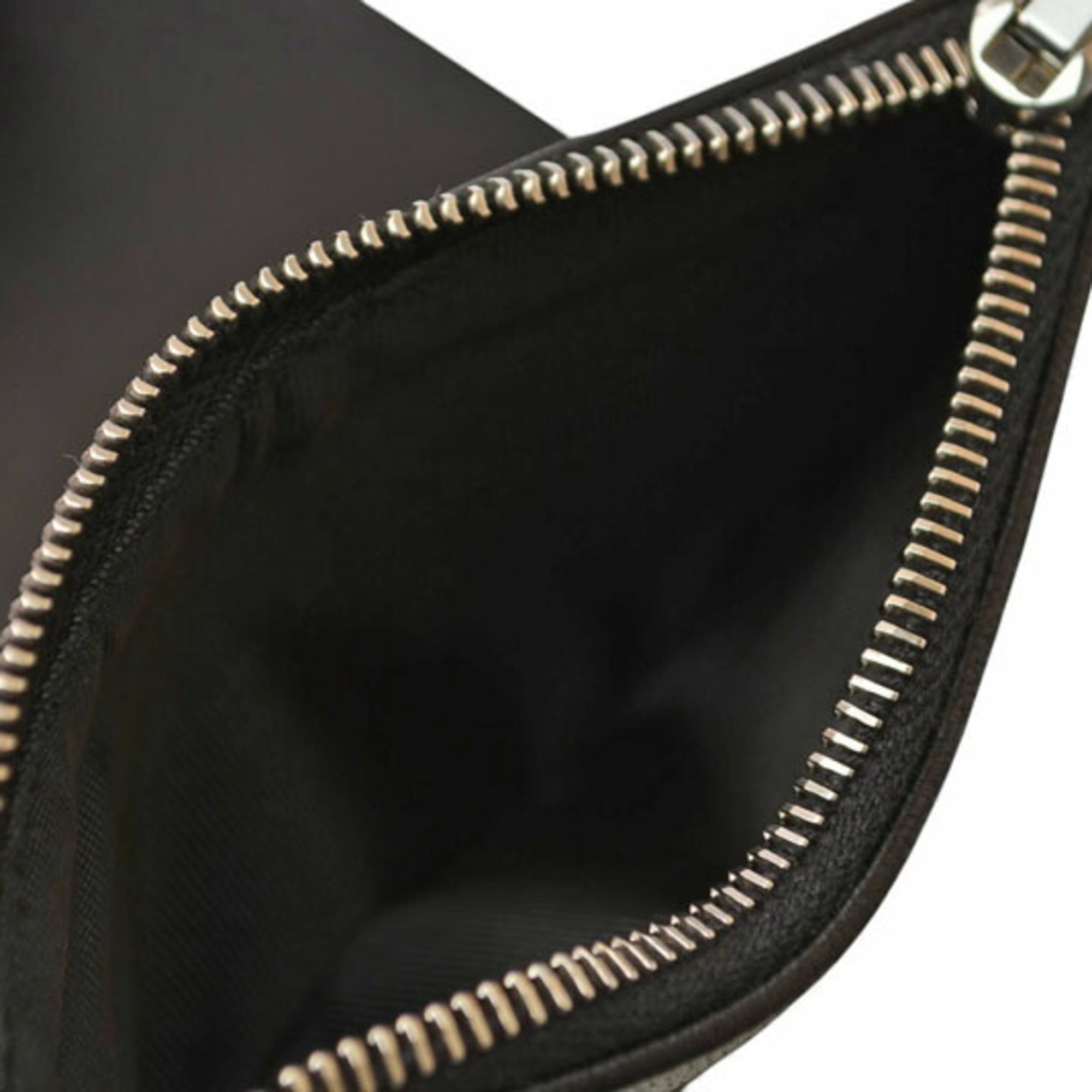 Saint Laurent Black Leather Wallet (Tri-Fold) (Pre-Owned)