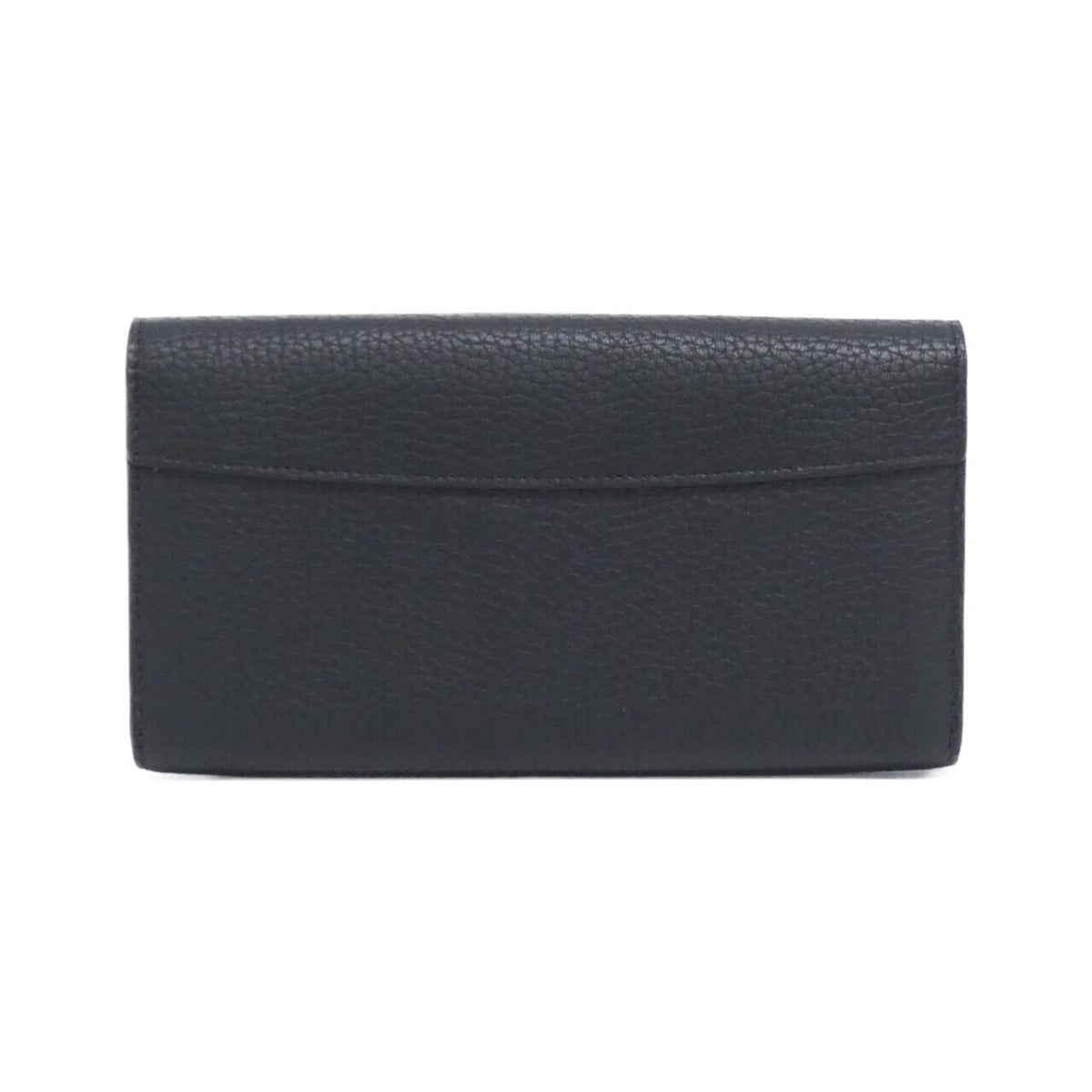Louis Vuitton Taurillon Black Leather Long Wallet (Bi-Fold) (Pre-Owned)