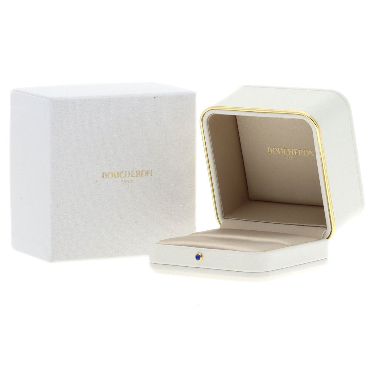 Boucheron White Gold White Gold (18K) Band Ring (Pre-Owned)