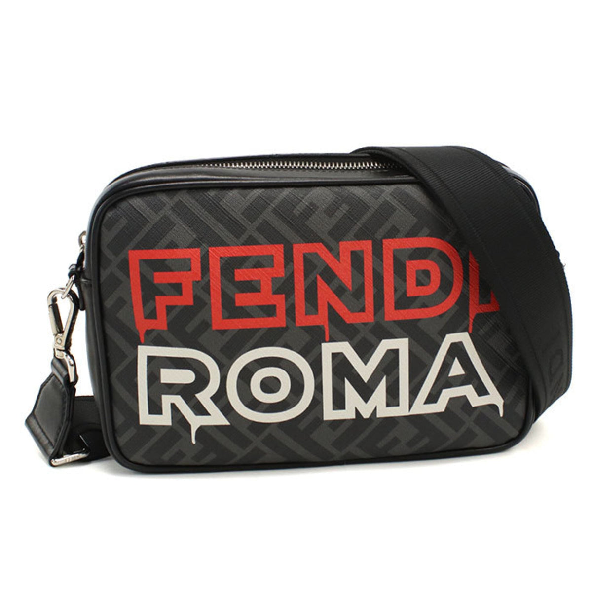 Fendi Black Pvc Shoulder Bag (Pre-Owned)