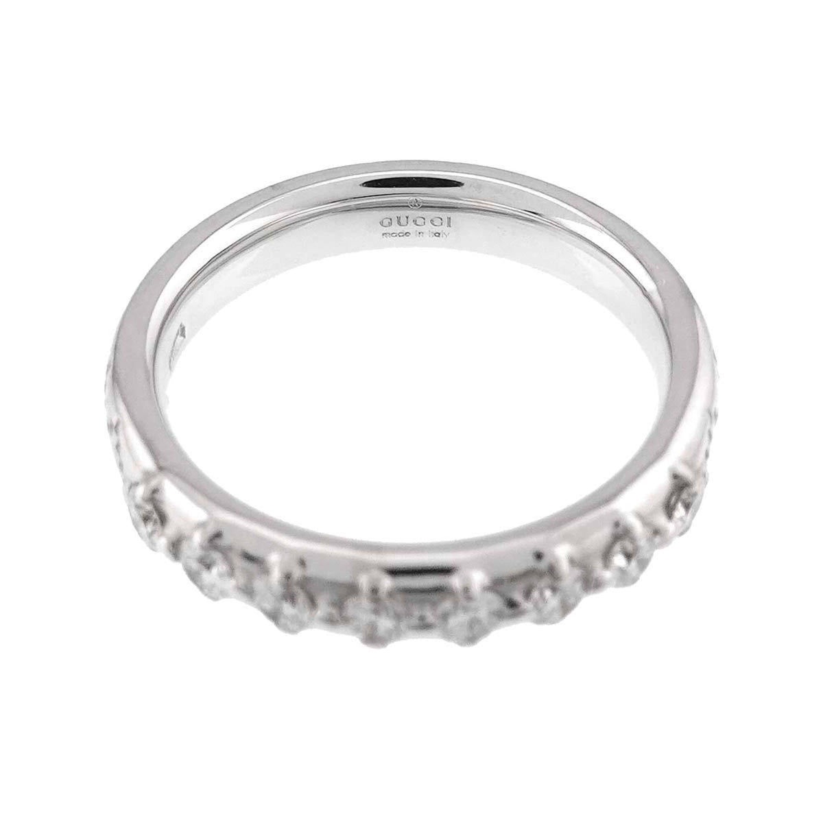 Gucci White Gold (18K) Band Ring (Pre-Owned)