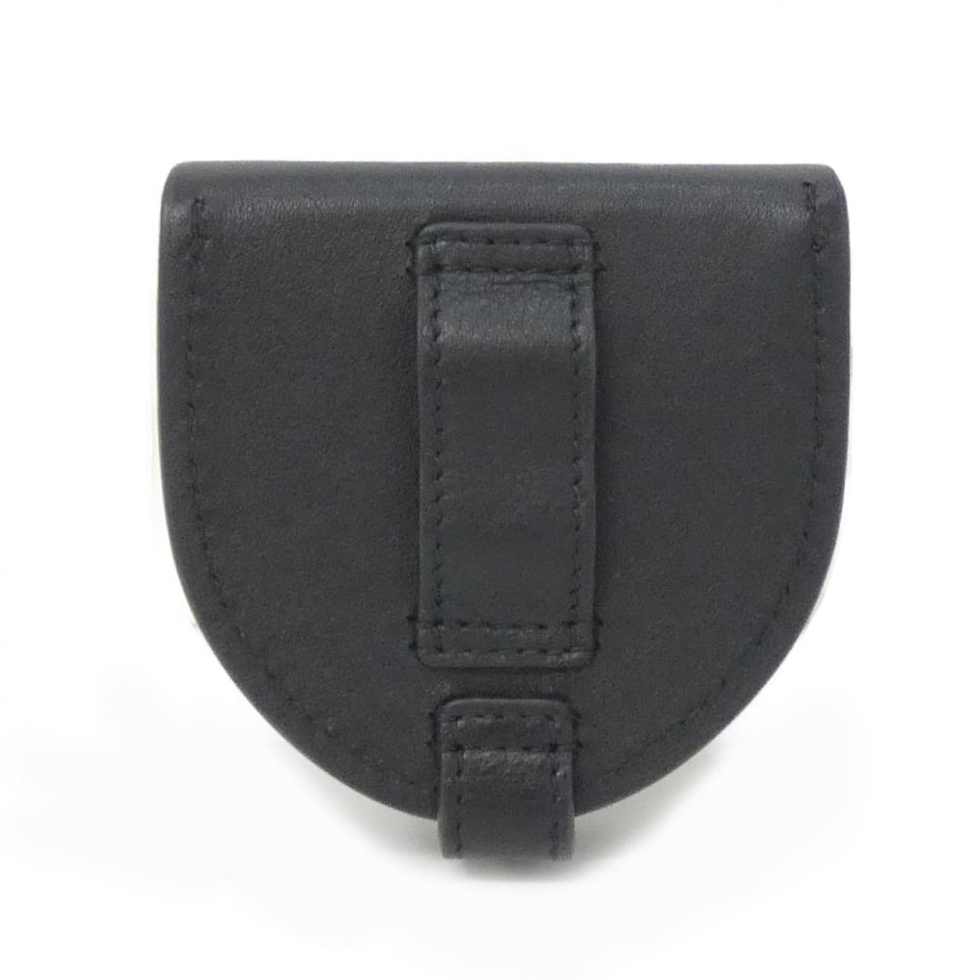 Gucci Black Leather Coin Purse/Coin Case (Pre-Owned)