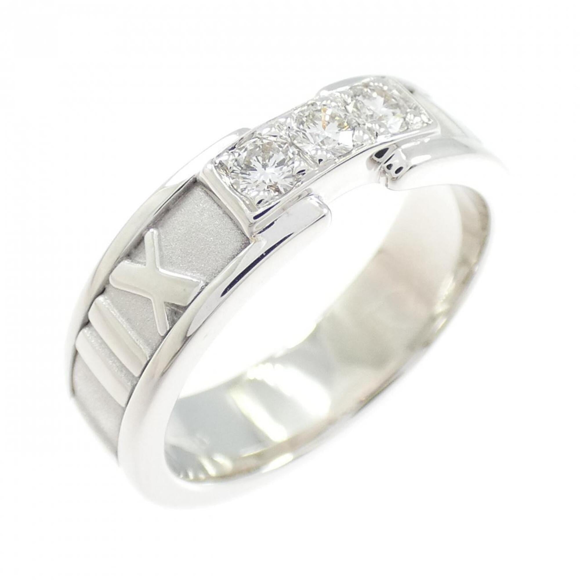 Tiffany White Gold (18K) Band Ring (Pre-Owned)