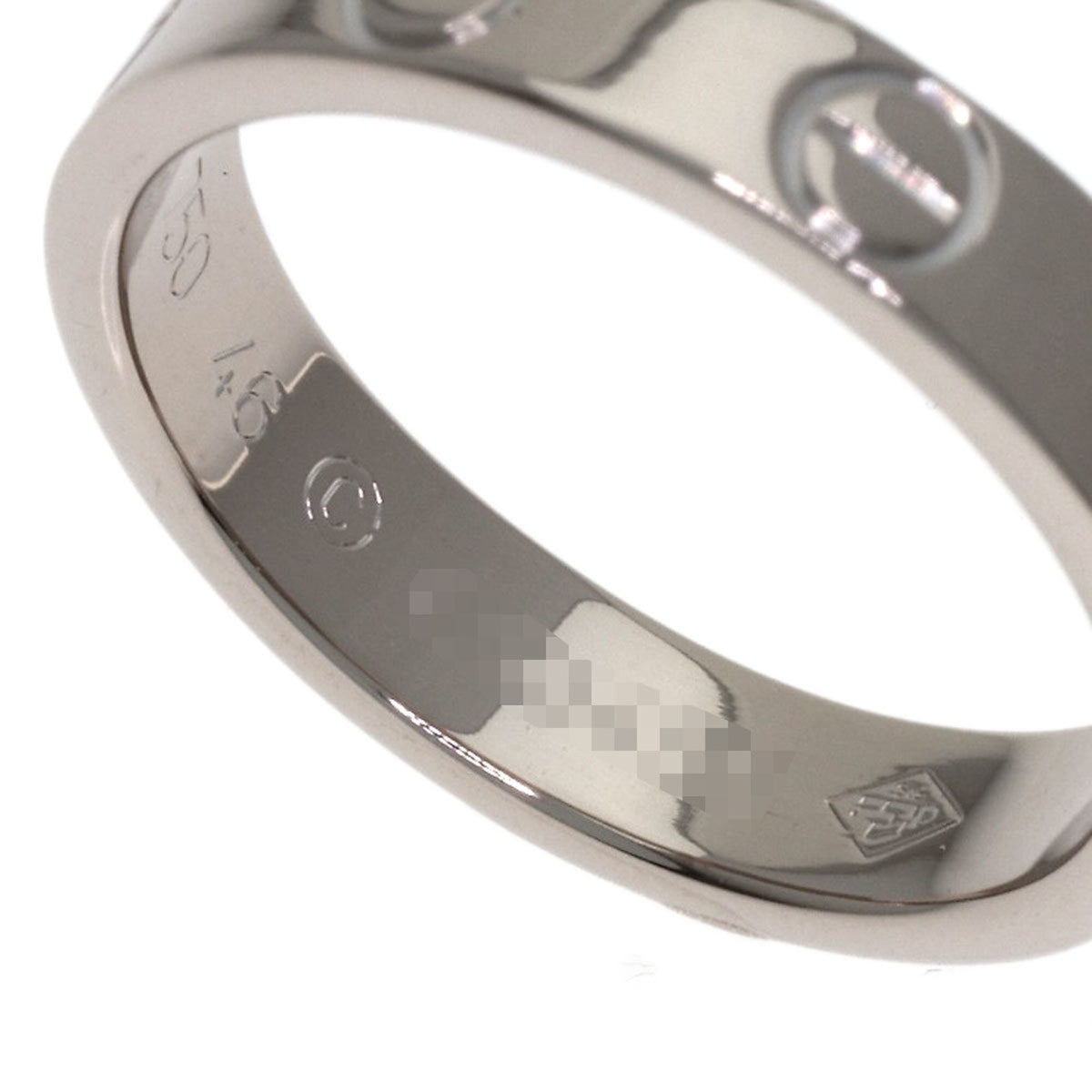 Cartier White Gold White Gold (18K) Band Ring (Pre-Owned)