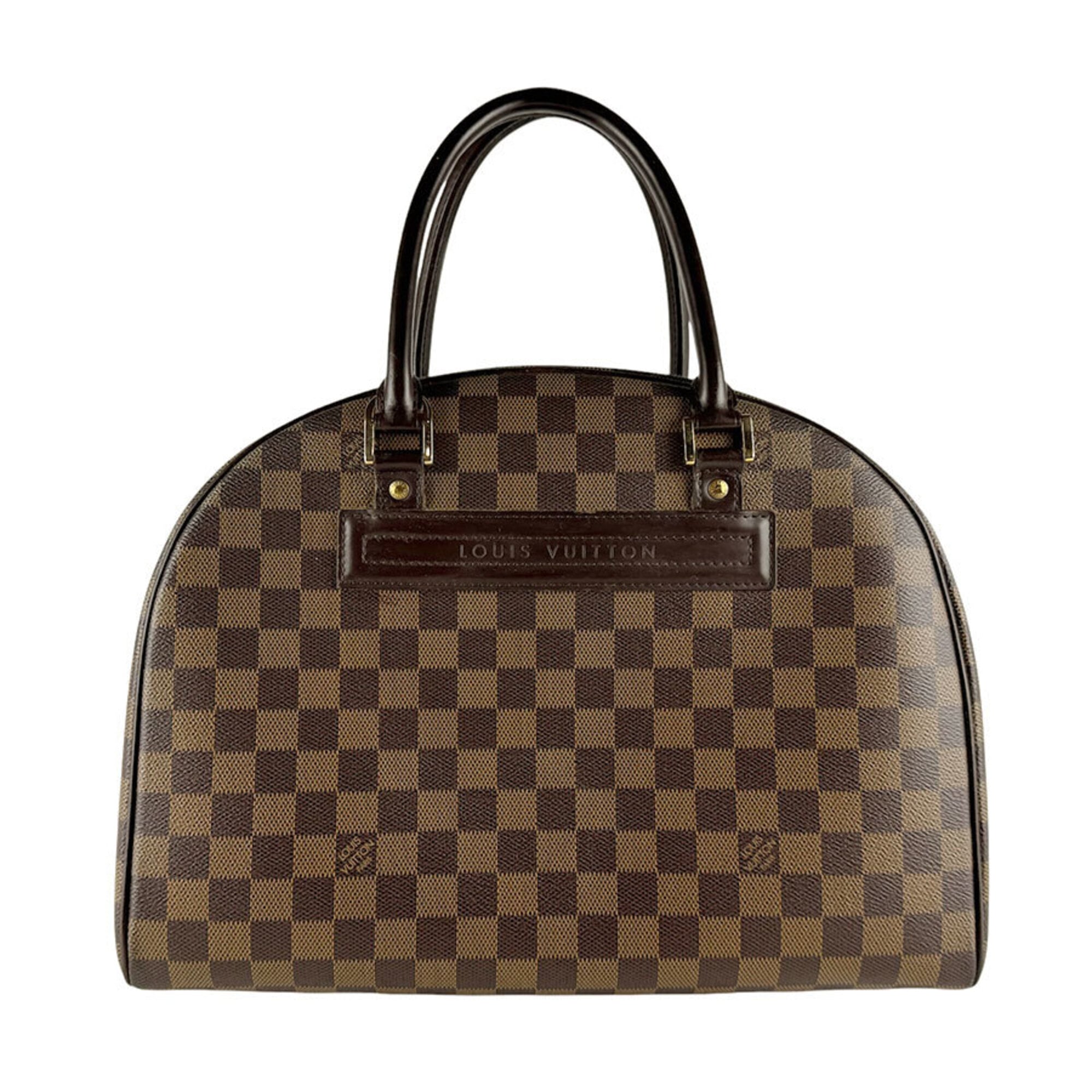 Louis Vuitton Damier Canvas Ebene Damier Canvas Handbag (Pre-Owned)