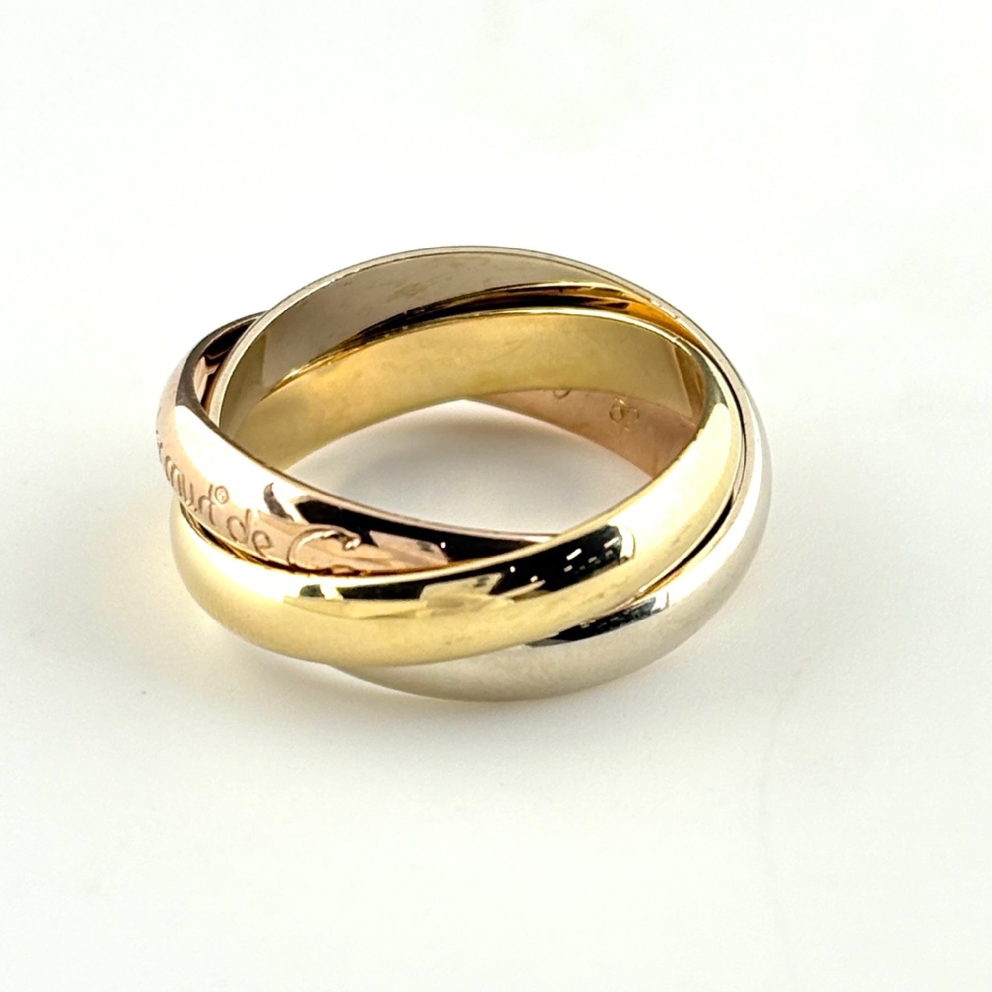 Cartier Yellow Gold (18K) Pink Gold (18K) White Gold (18K) Band Ring (Pre-Owned)