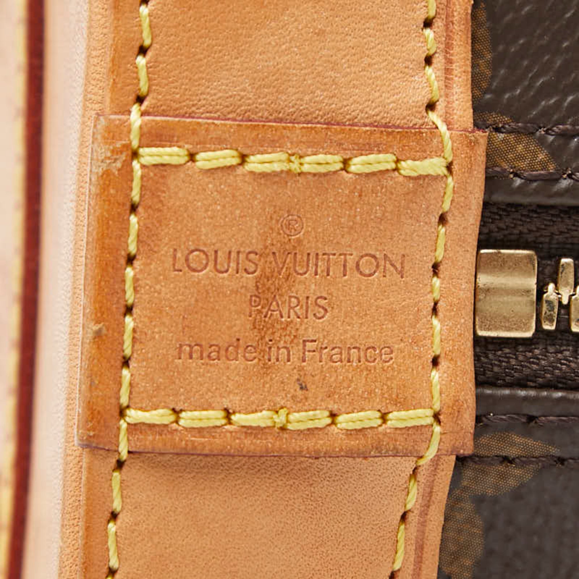 Louis Vuitton Monogram Brown Pvc Leather Handbag Shoulder Bag (Pre-Owned)