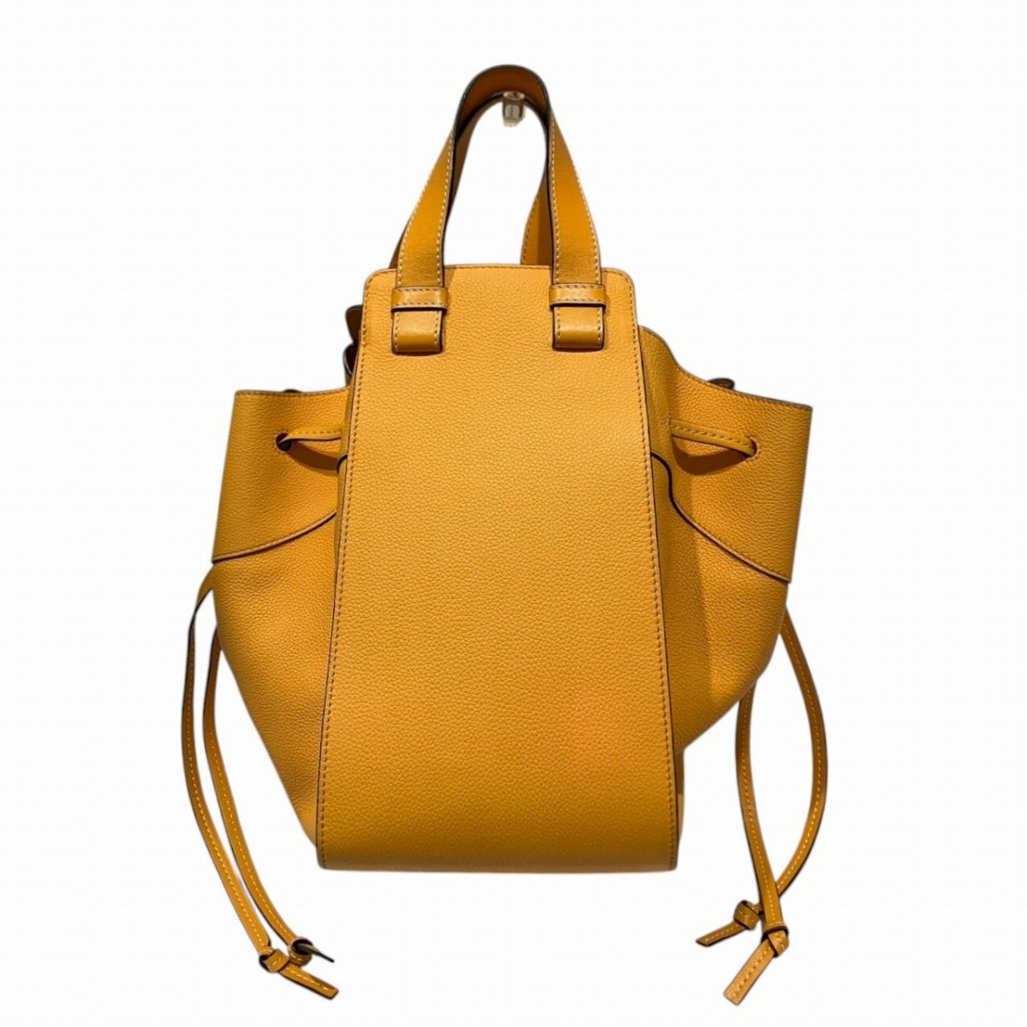 Loewe Orange Leather Handbag (Pre-Owned)
