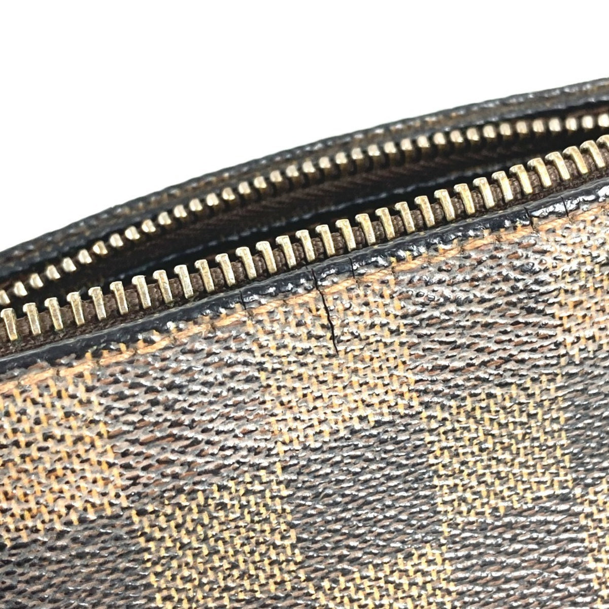 Louis Vuitton Damier Brown Ebene Damier Canvas Shoulder Bag Tote Bag (Pre-Owned)