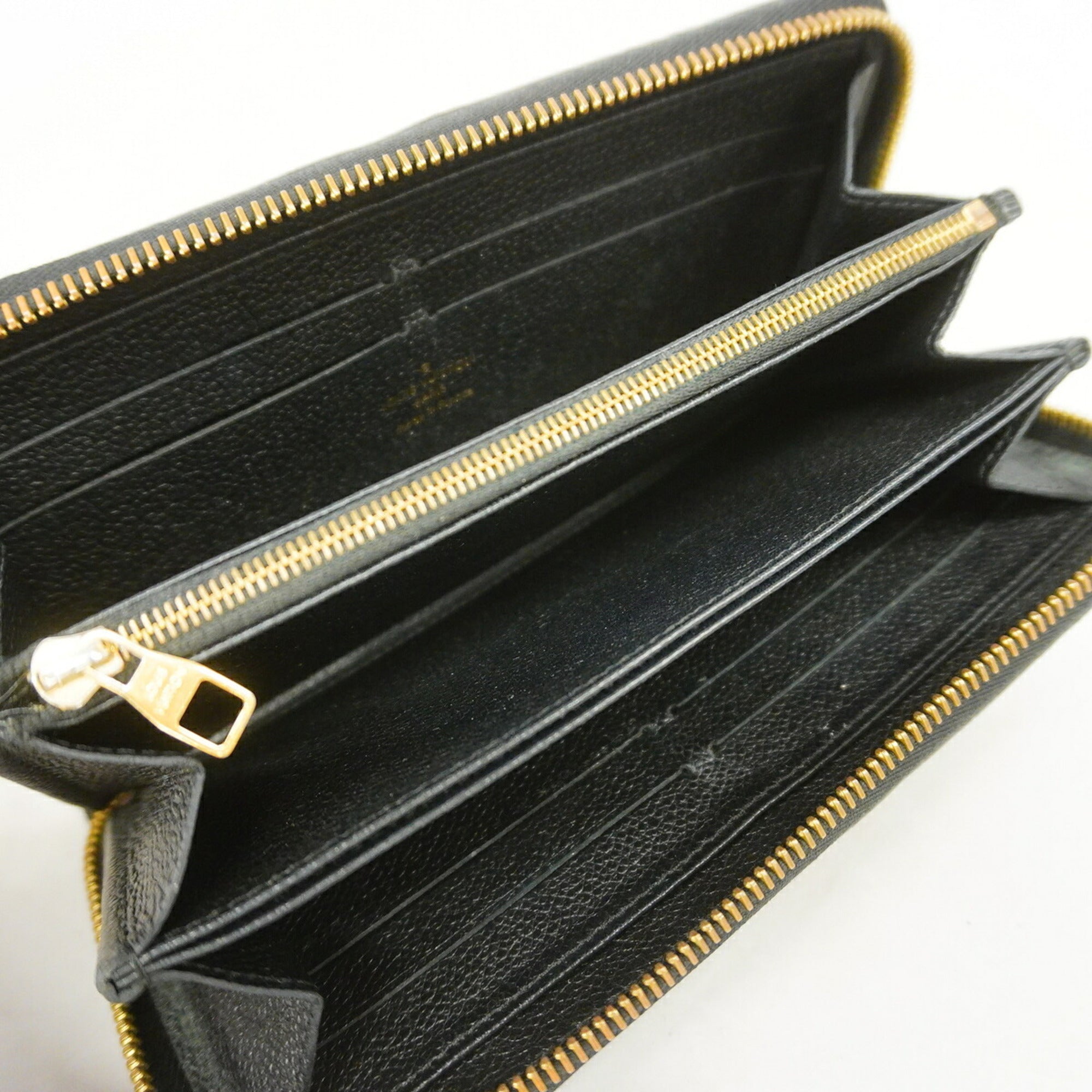 Louis Vuitton Noir Long Wallet (Bi-Fold) (Pre-Owned)