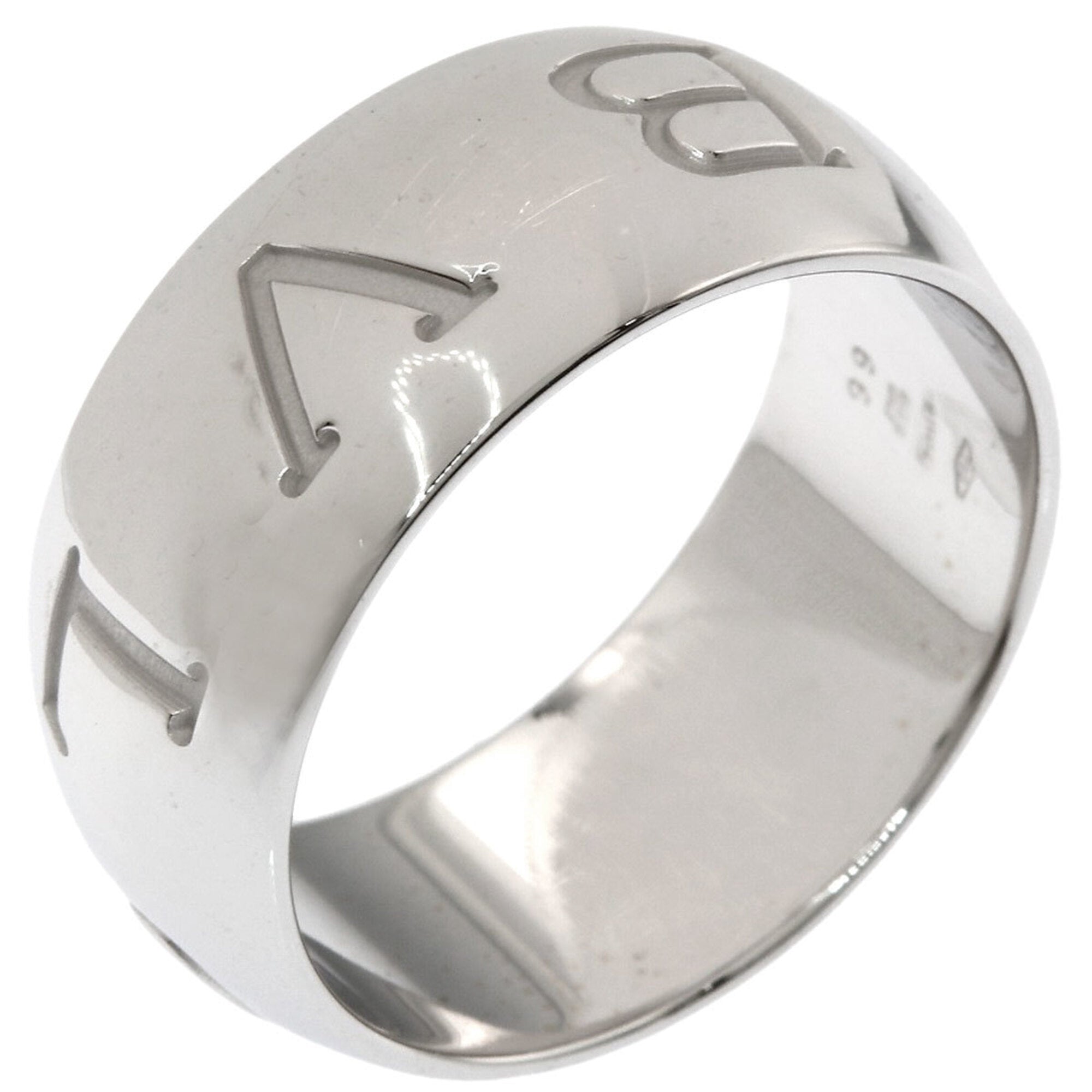 Bvlgari White Gold (18K) Band Ring (Pre-Owned)
