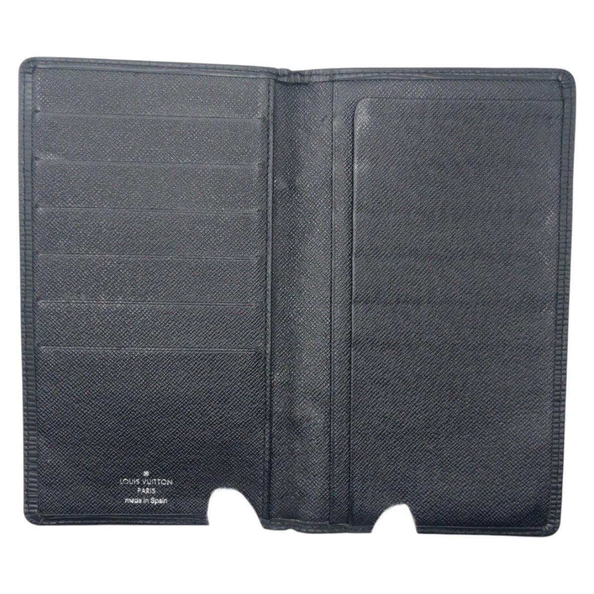 Louis Vuitton Black Epi Leather Long Wallet (Bi-Fold) (Pre-Owned)