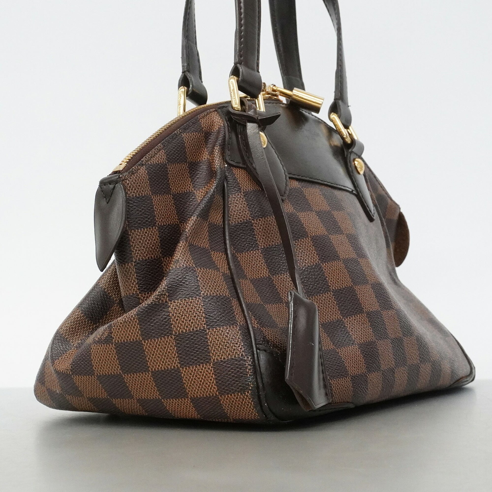 Louis Vuitton Ebene Handbag (Pre-Owned)