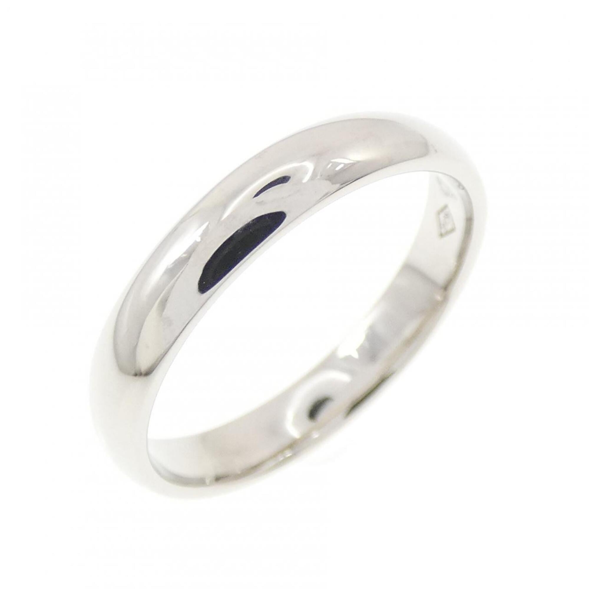 Van Cleef & Arpels Platinum 950 Band Ring (Pre-Owned)