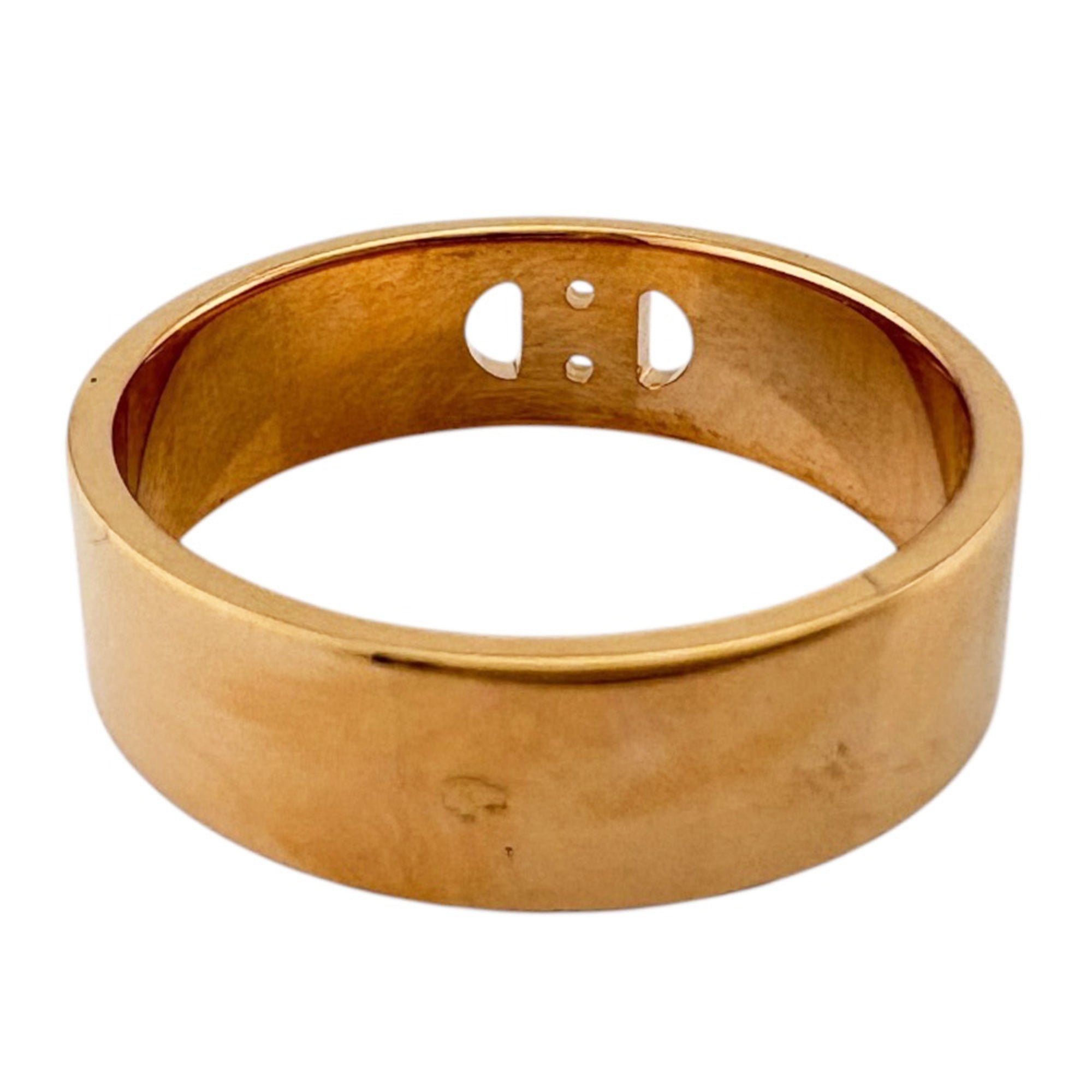 Hermes Pink Gold (18K) Band Ring (Pre-Owned)