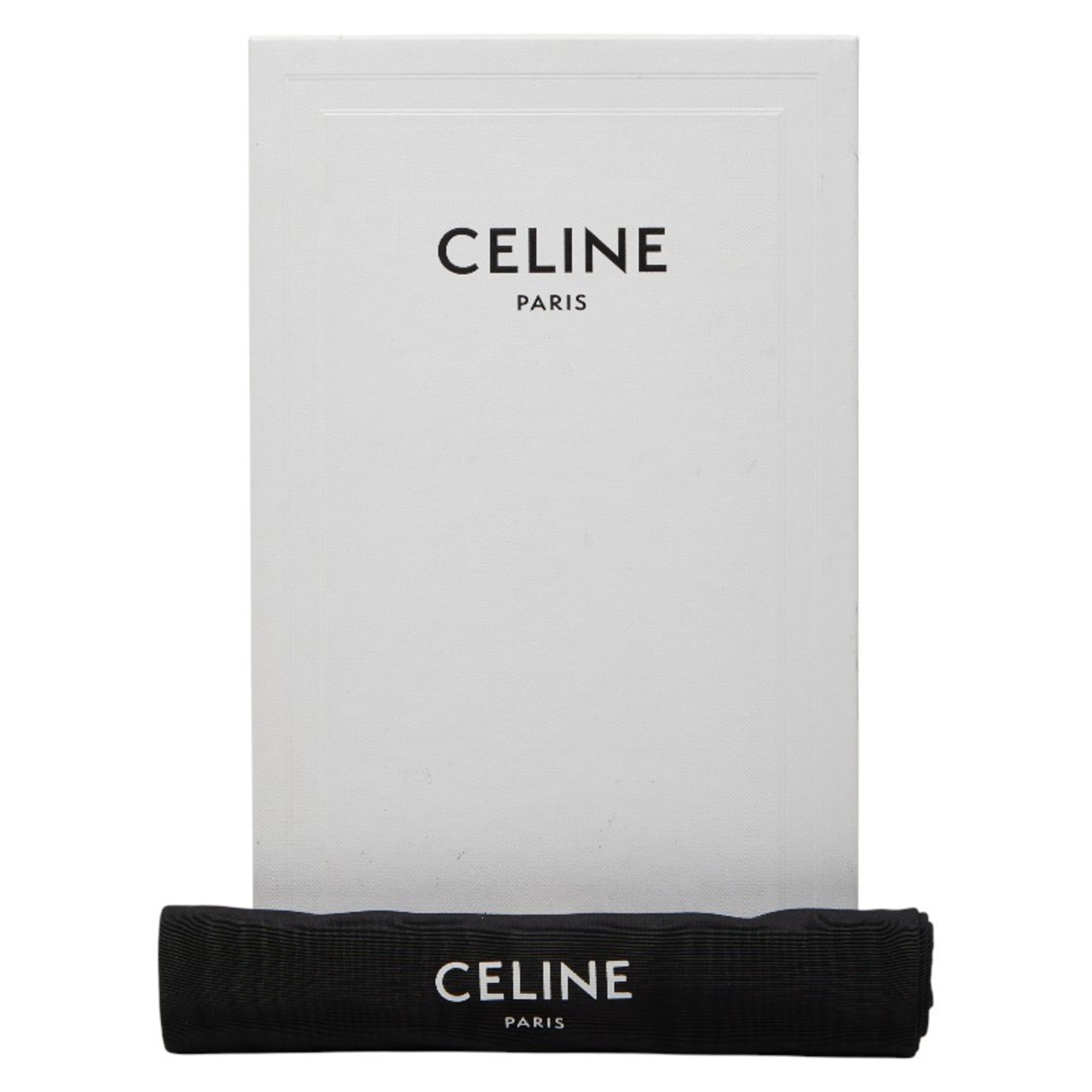 Celine Bordeaux Leather Wallet (Tri-Fold) (Pre-Owned)