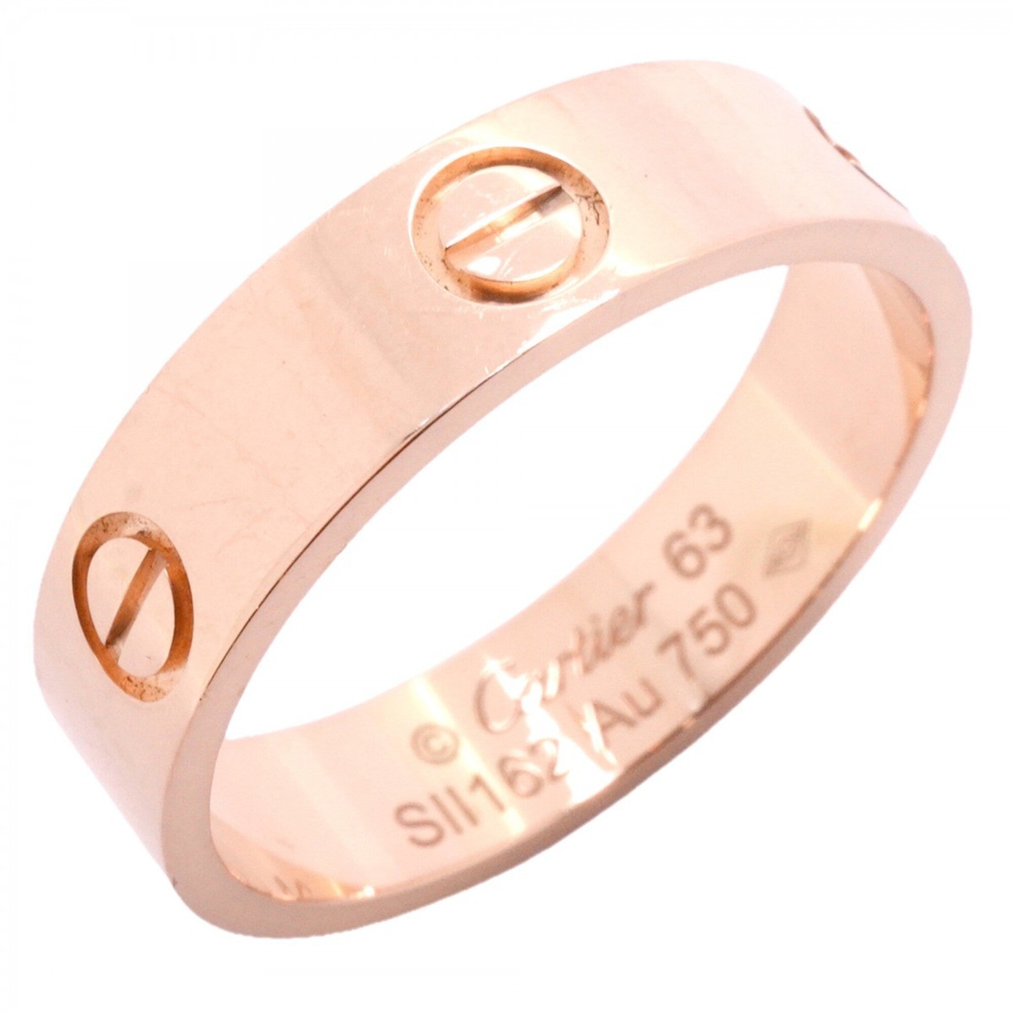 Cartier Pink Gold (18K) Band Ring (Pre-Owned)