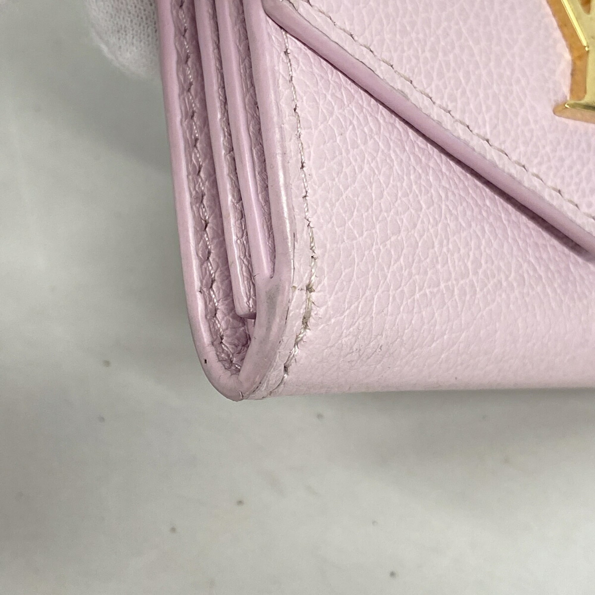 Louis Vuitton Light Pink Wallet (Tri-Fold) (Pre-Owned)