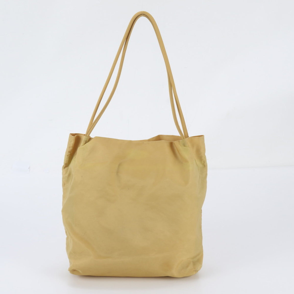 Prada Yellow Handbag Shoulder Bag Tote Bag (Pre-Owned)