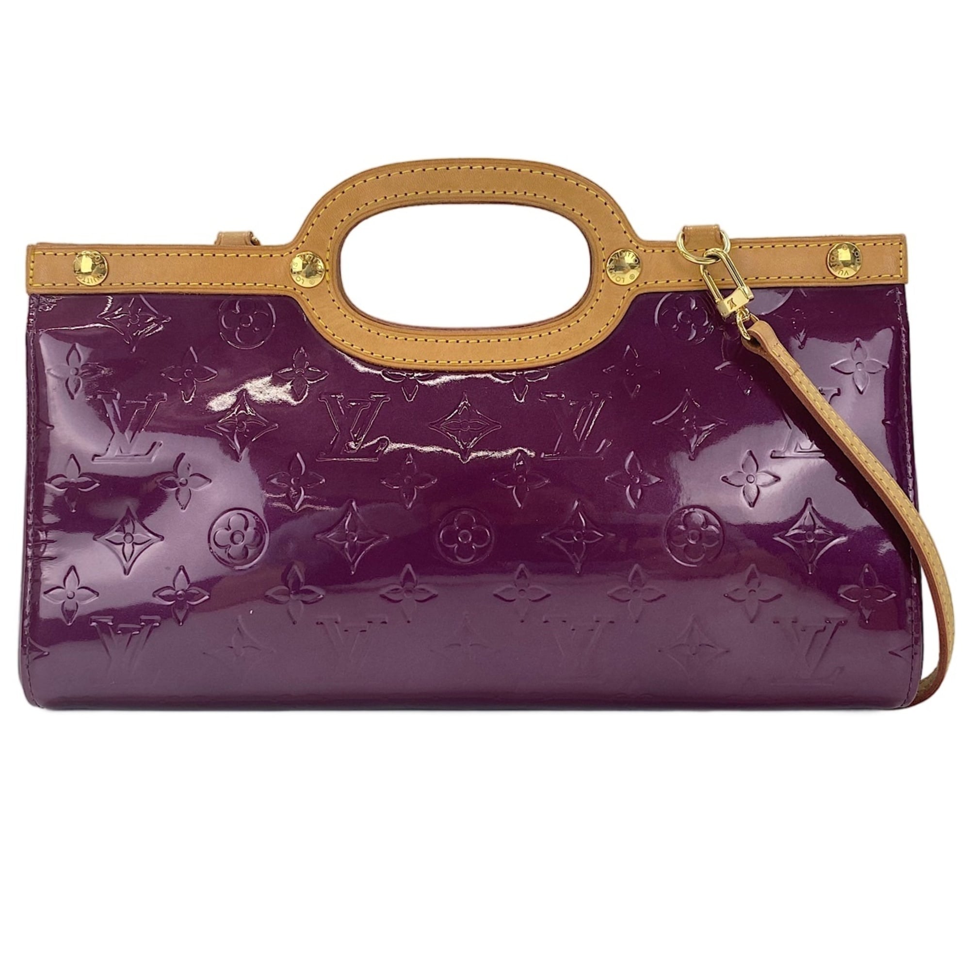 Louis Vuitton Purple Handbag (Pre-Owned)