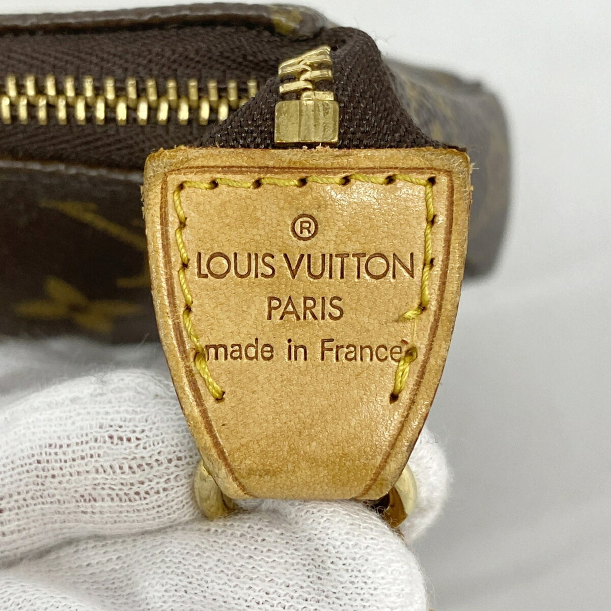Louis Vuitton Brown Pouch (Pre-Owned)