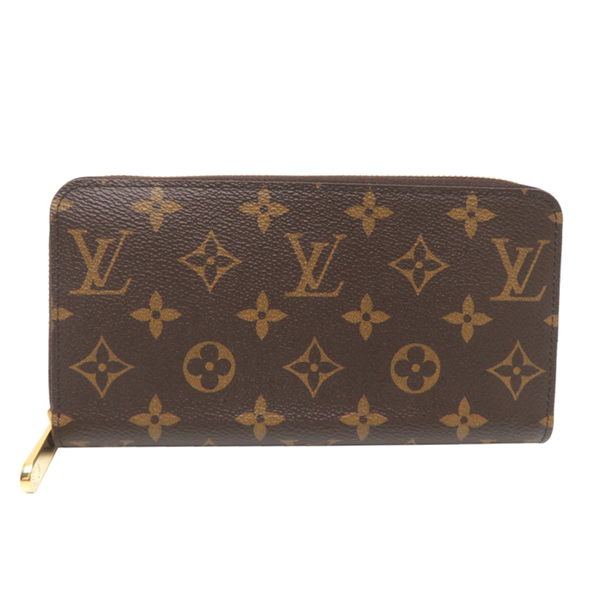 Louis Vuitton Brown Monogram Long Wallet (Bi-Fold) (Pre-Owned)