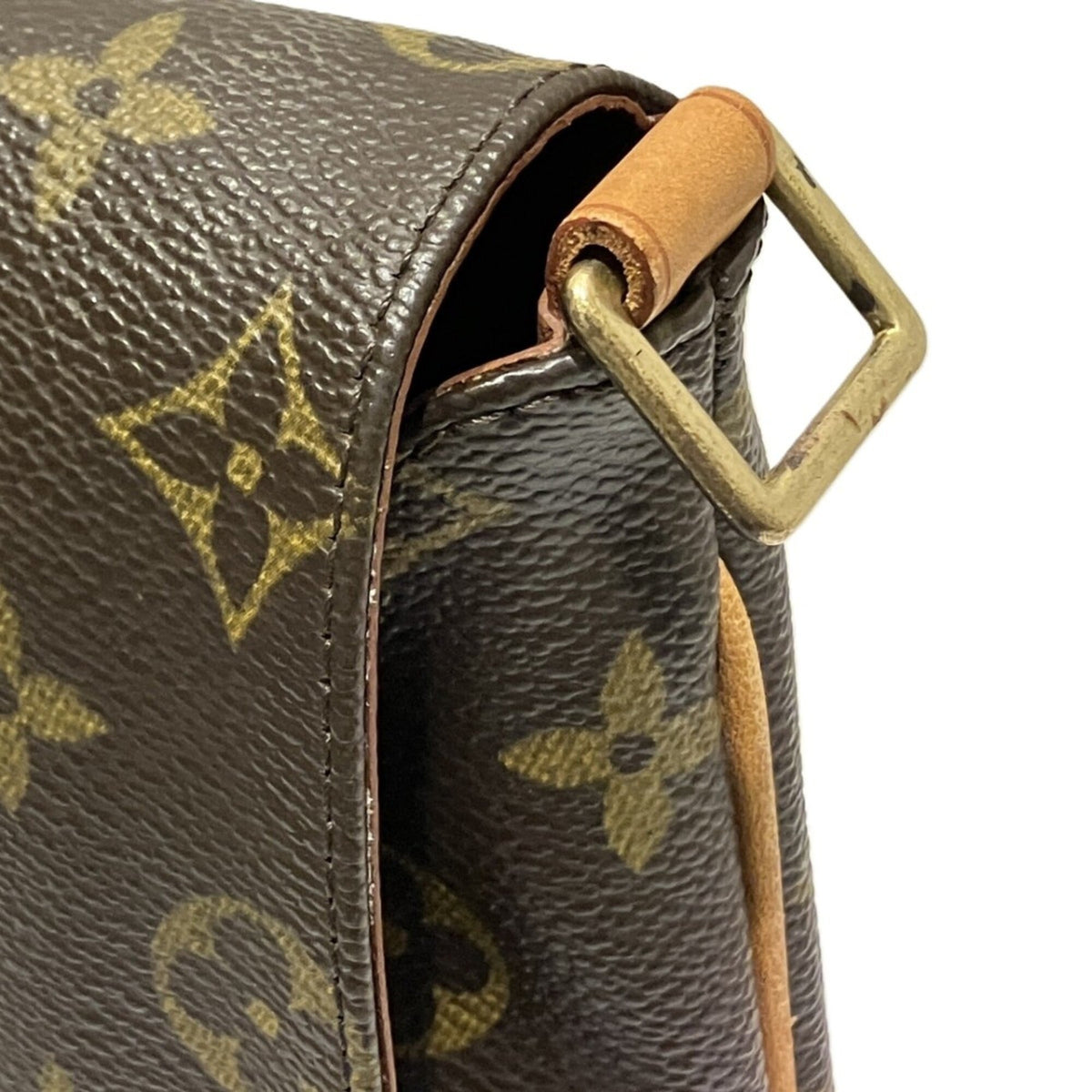 Louis Vuitton Brown Monogram Canvas Shoulder Bag (Pre-Owned)