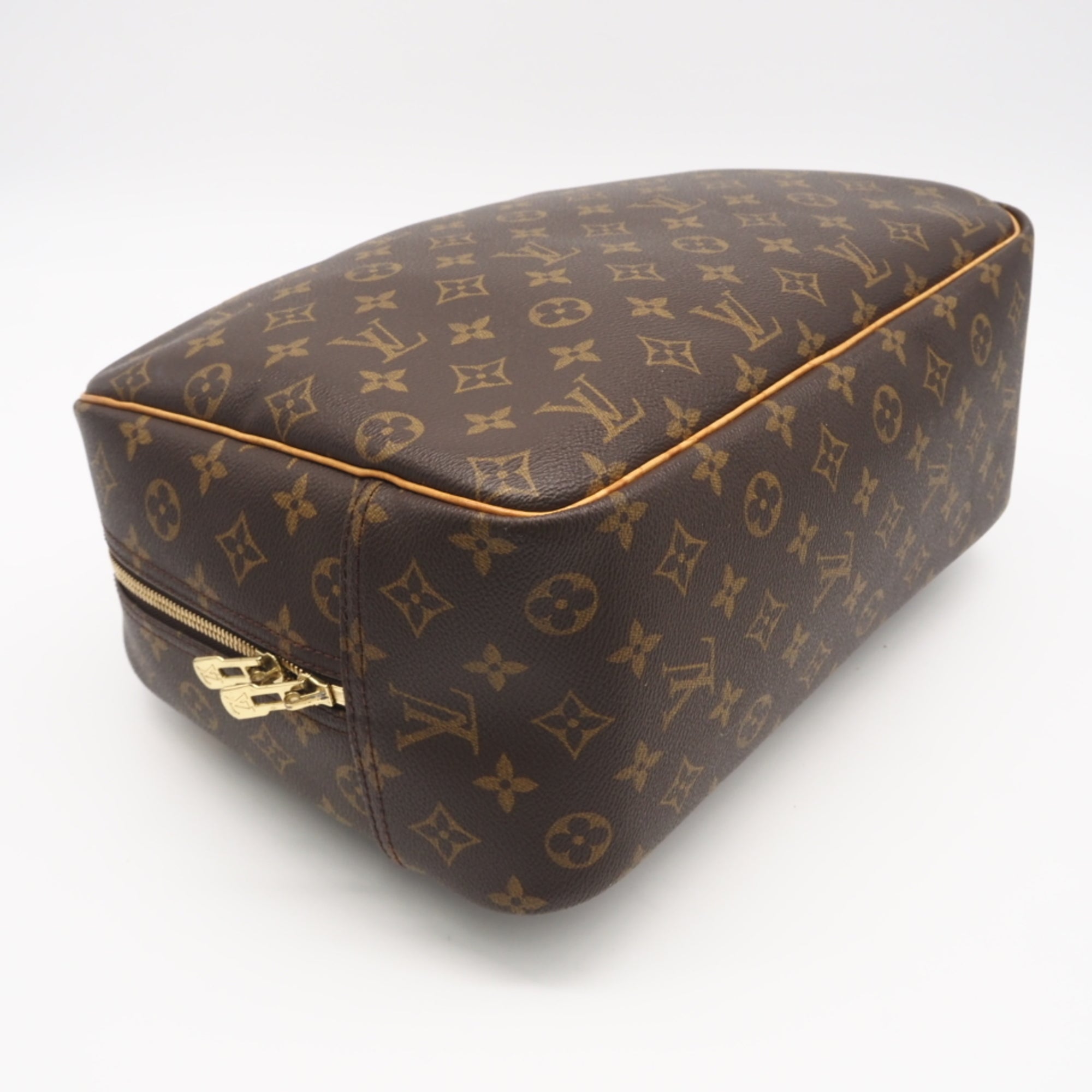 Louis Vuitton Monogram Beige Brown Monogram Handbag (Pre-Owned)
