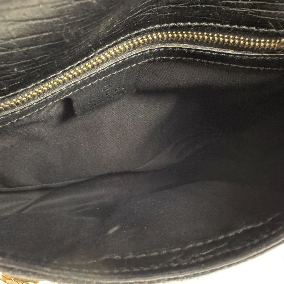 Gucci Black Gg Canvas Leather Handbag (Pre-Owned)