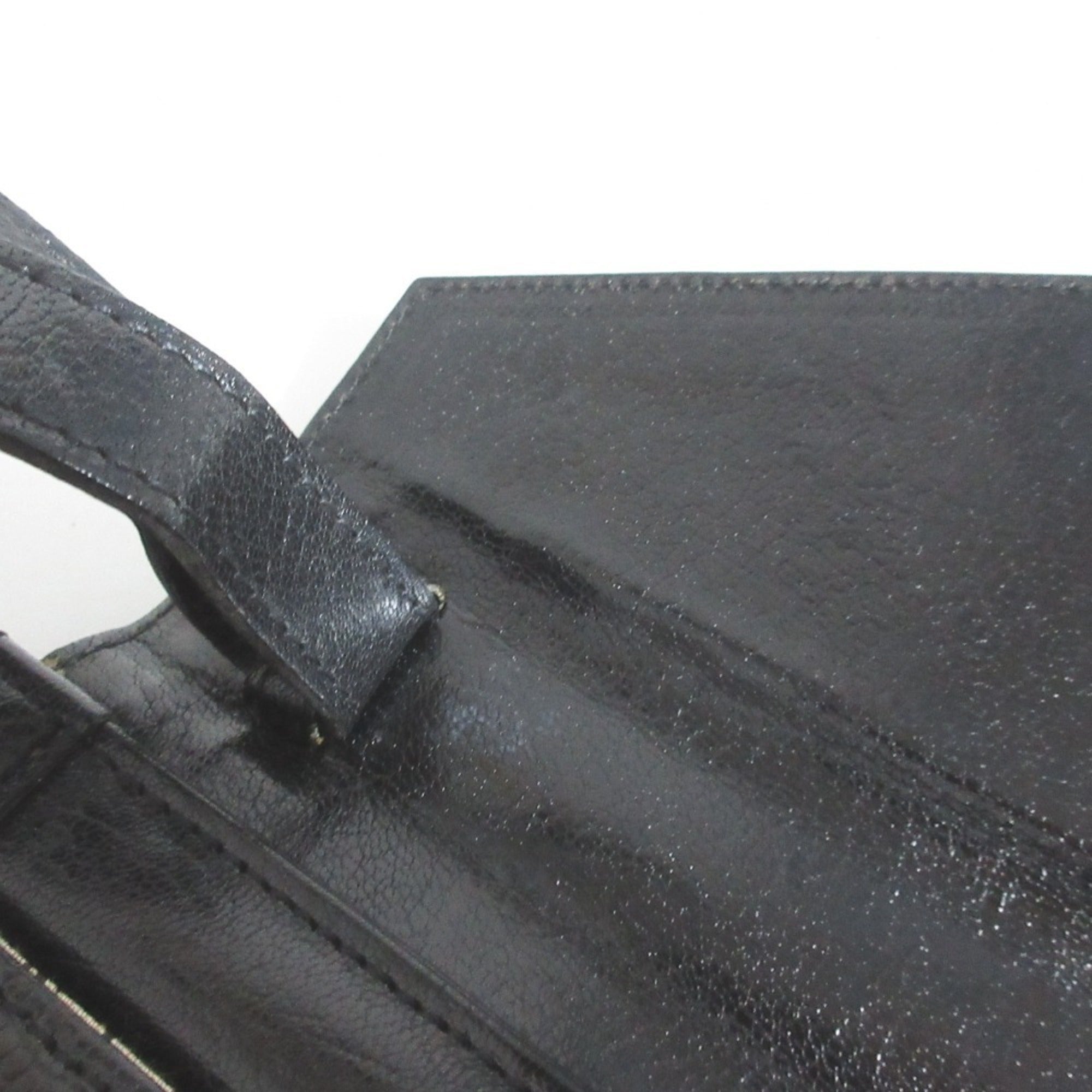 Yves Saint Laurent Black Leather Handbag (Pre-Owned)