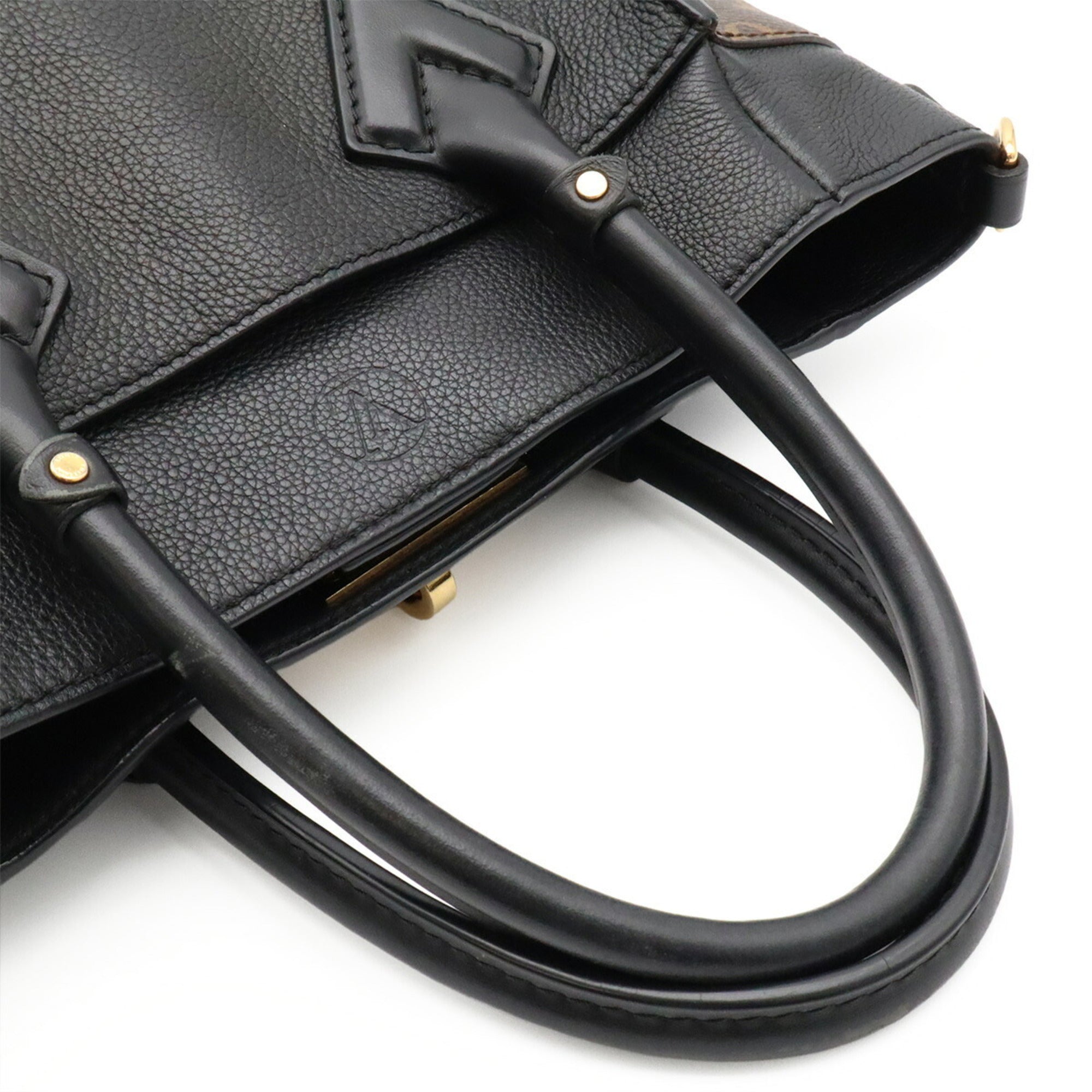 Louis Vuitton Black Monogram Noir Monogram Handbag Shoulder Bag (Pre-Owned)