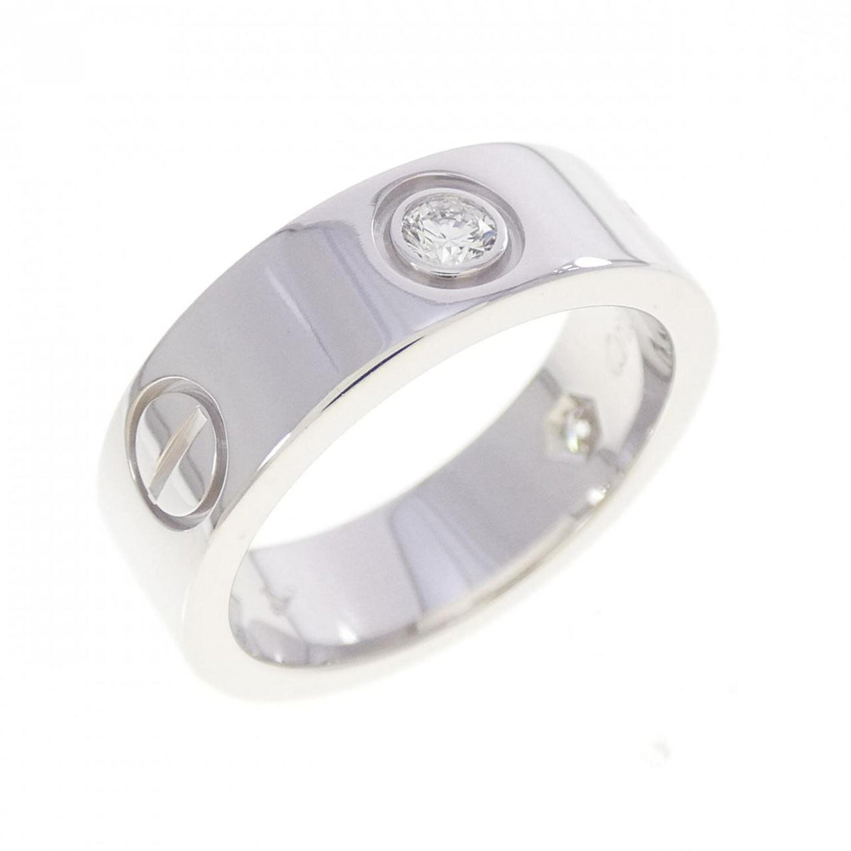 Cartier White Gold (18K) Band Ring (Pre-Owned)