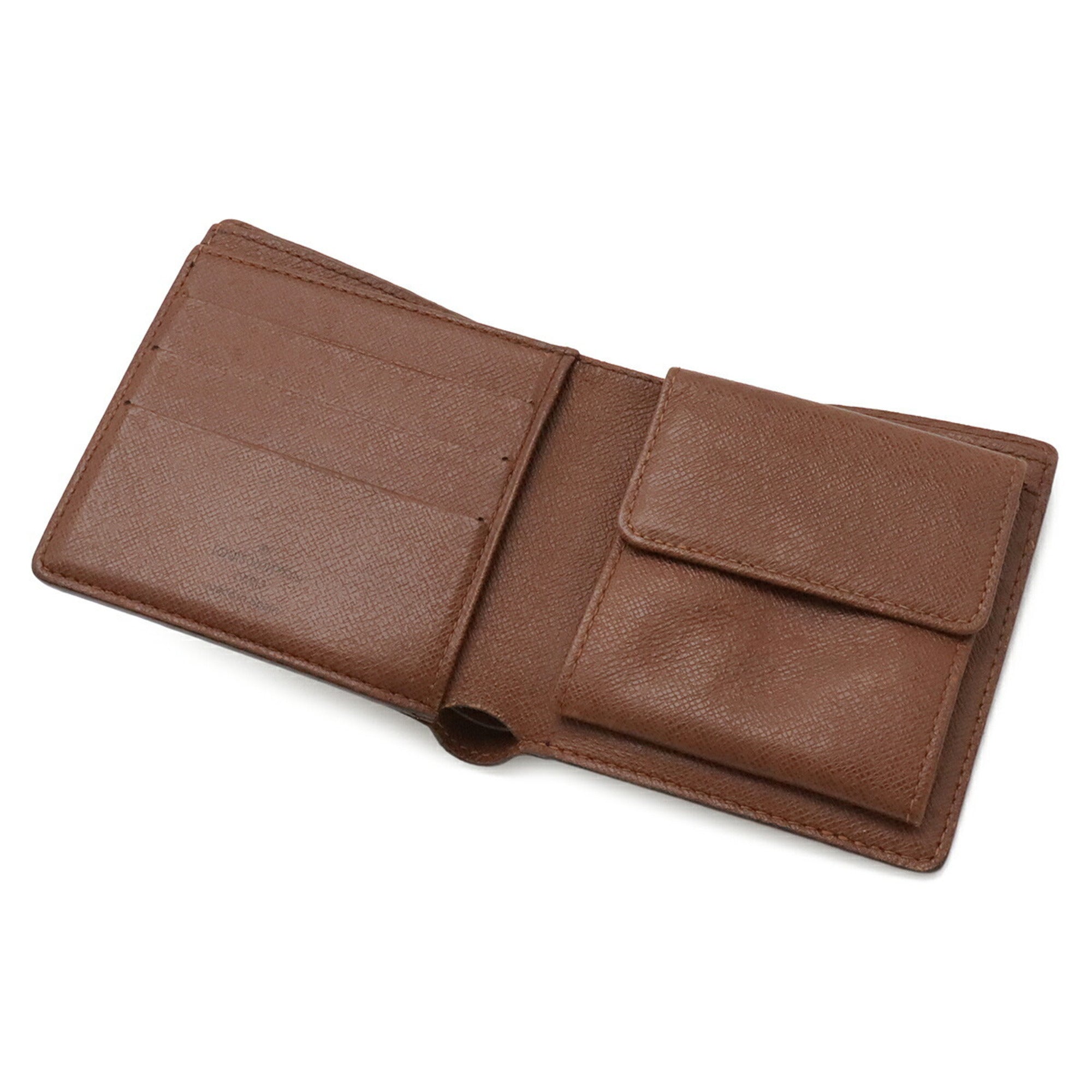Louis Vuitton Brown Monogram Wallet (Bi-Fold) (Pre-Owned)