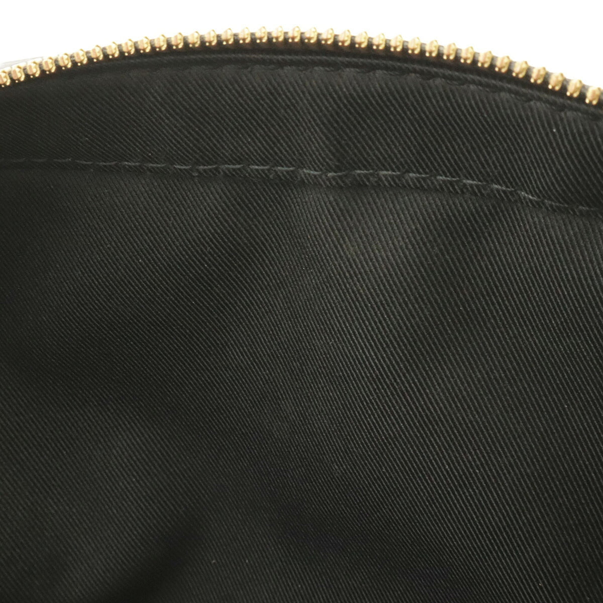 Louis Vuitton Noir Monogram Canvas Pvc Coated Canvas Leather Handbag Pochette Shoulder Bag (Pre-Owned)