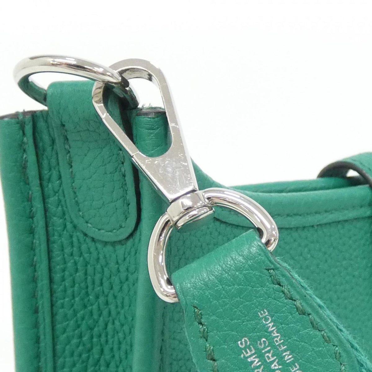 Hermes Green Vert Leather Shoulder Bag (Pre-Owned)