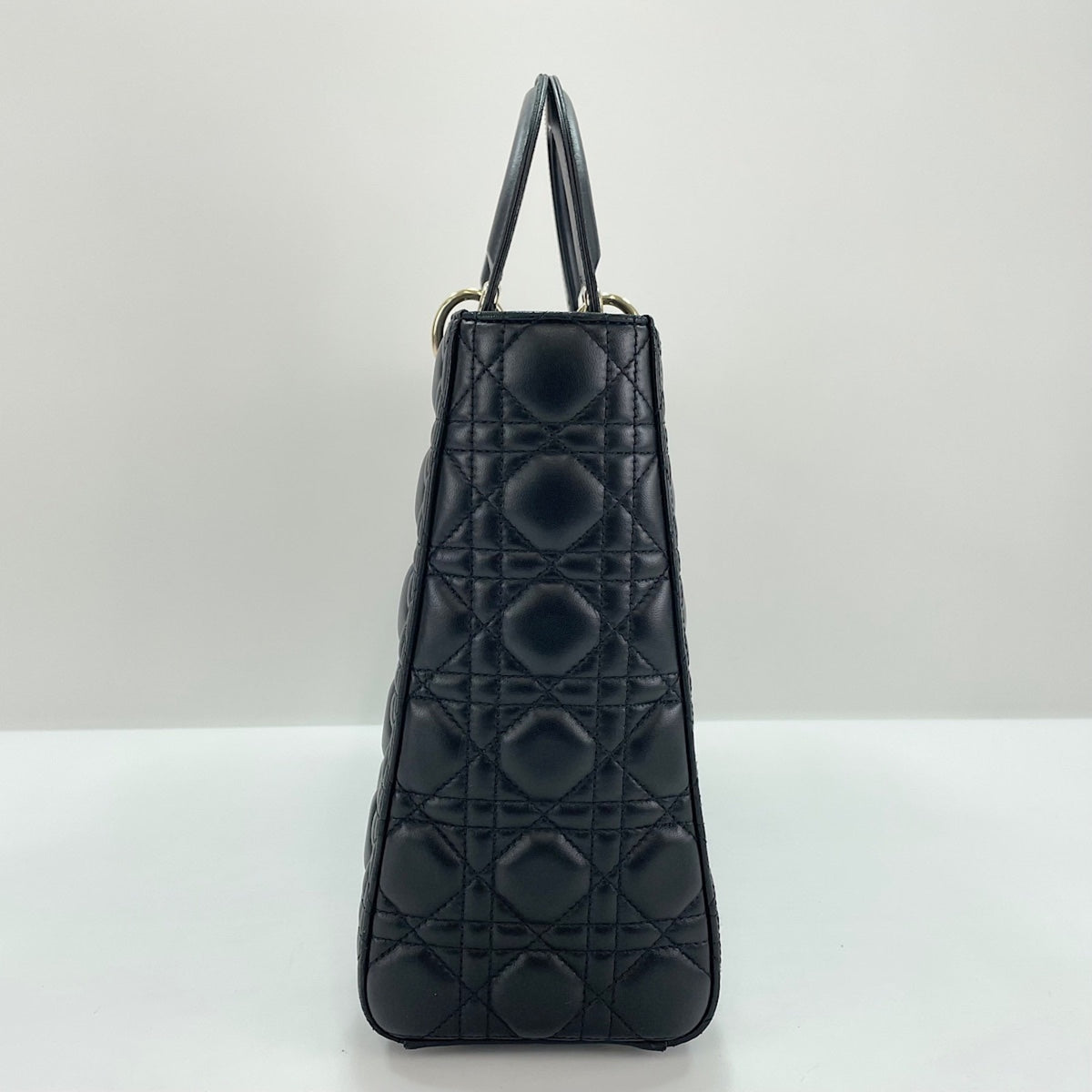 Christian Dior Black Leather Handbag (Pre-Owned)
