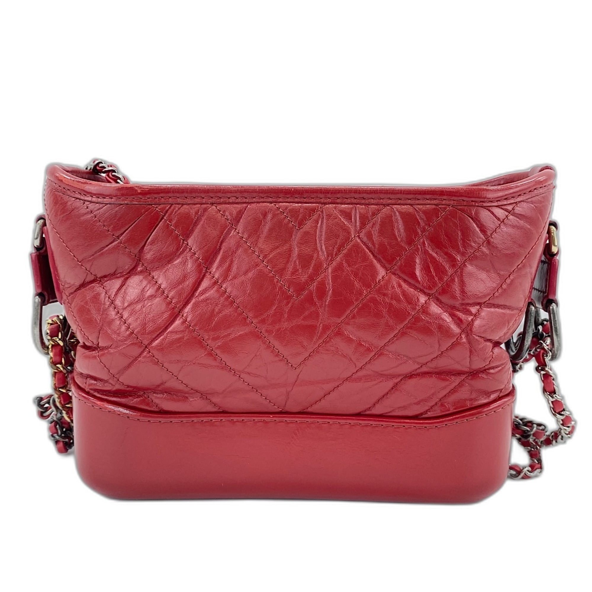 Chanel Clear Red Color Shoulder Bag (Pre-Owned)