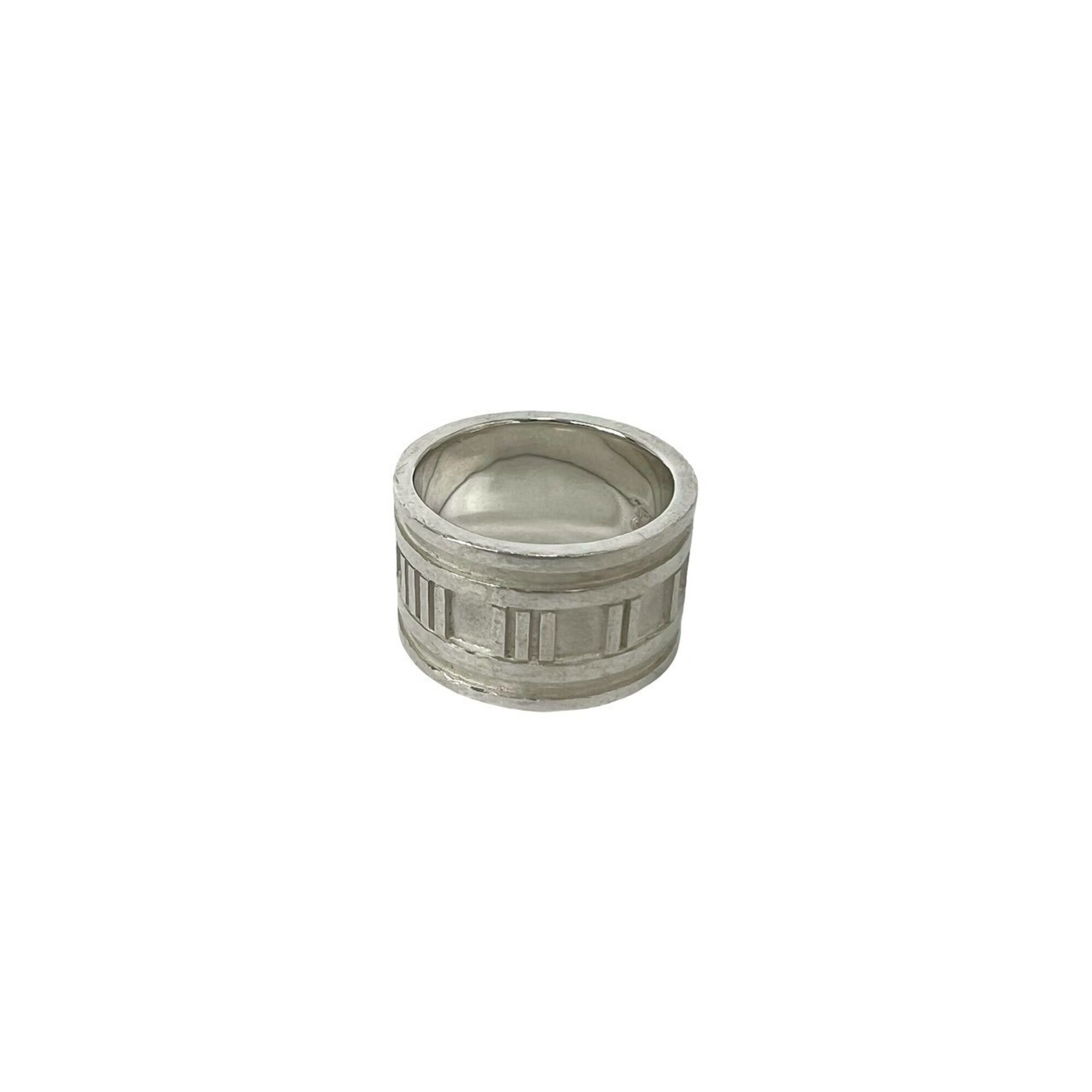 Tiffany Silver Silver 925 Band Ring (Pre-Owned)