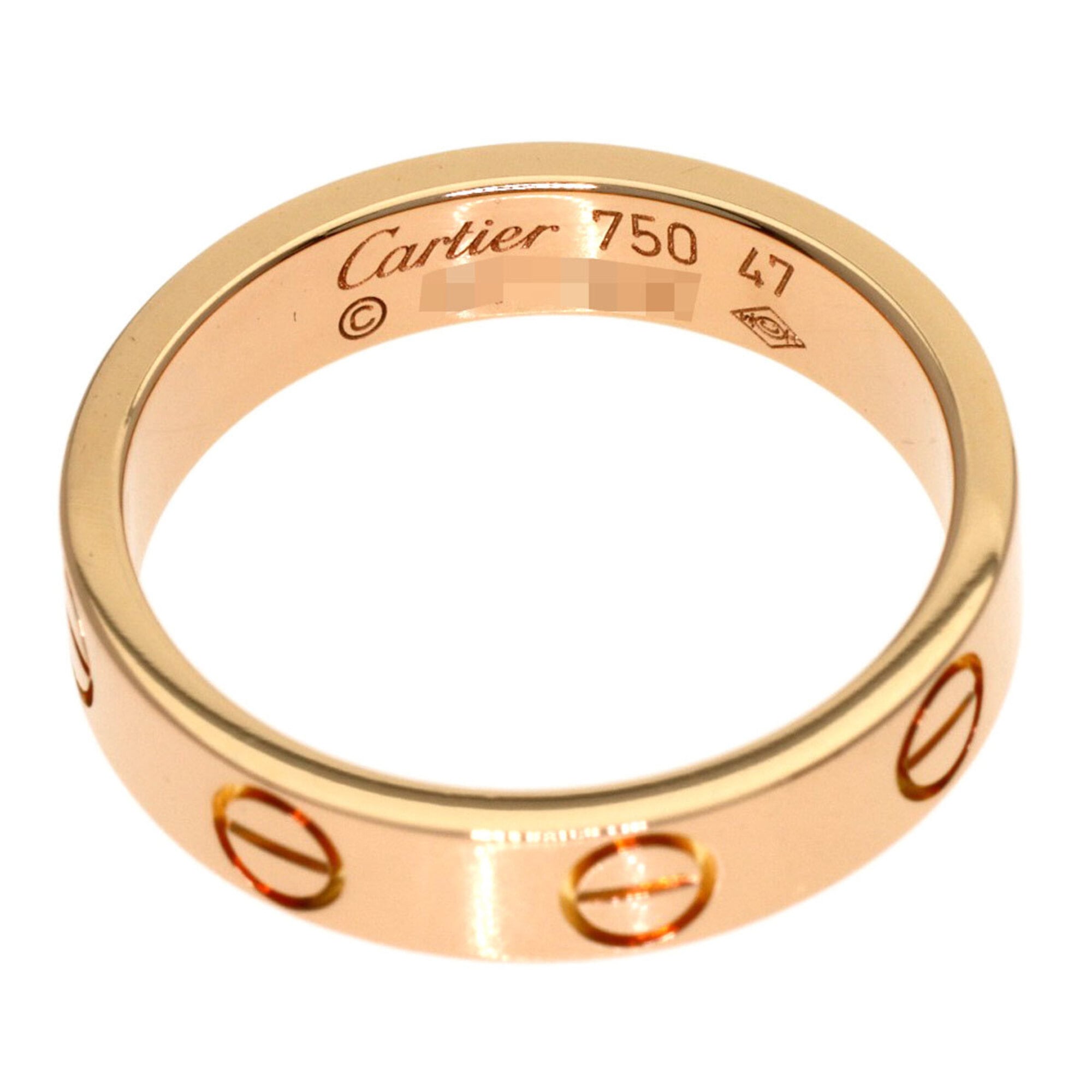 Cartier Pink Gold (18K) Band Ring (Pre-Owned)