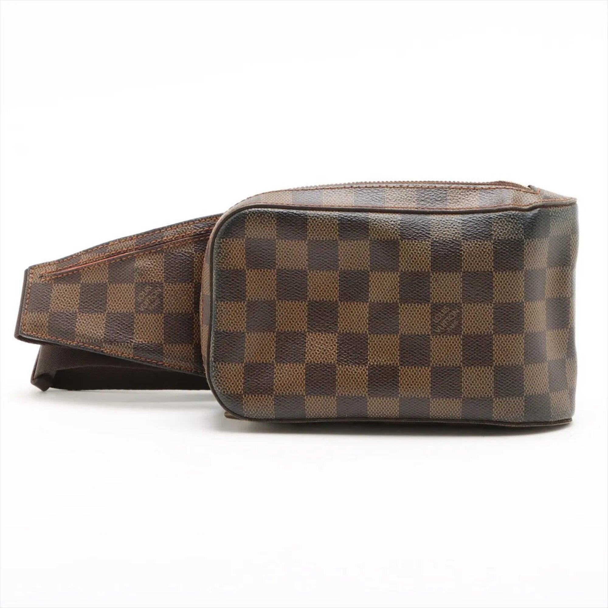 Louis Vuitton Damier Ebene Leather Coated Canvas Sling Bag (Pre-Owned)