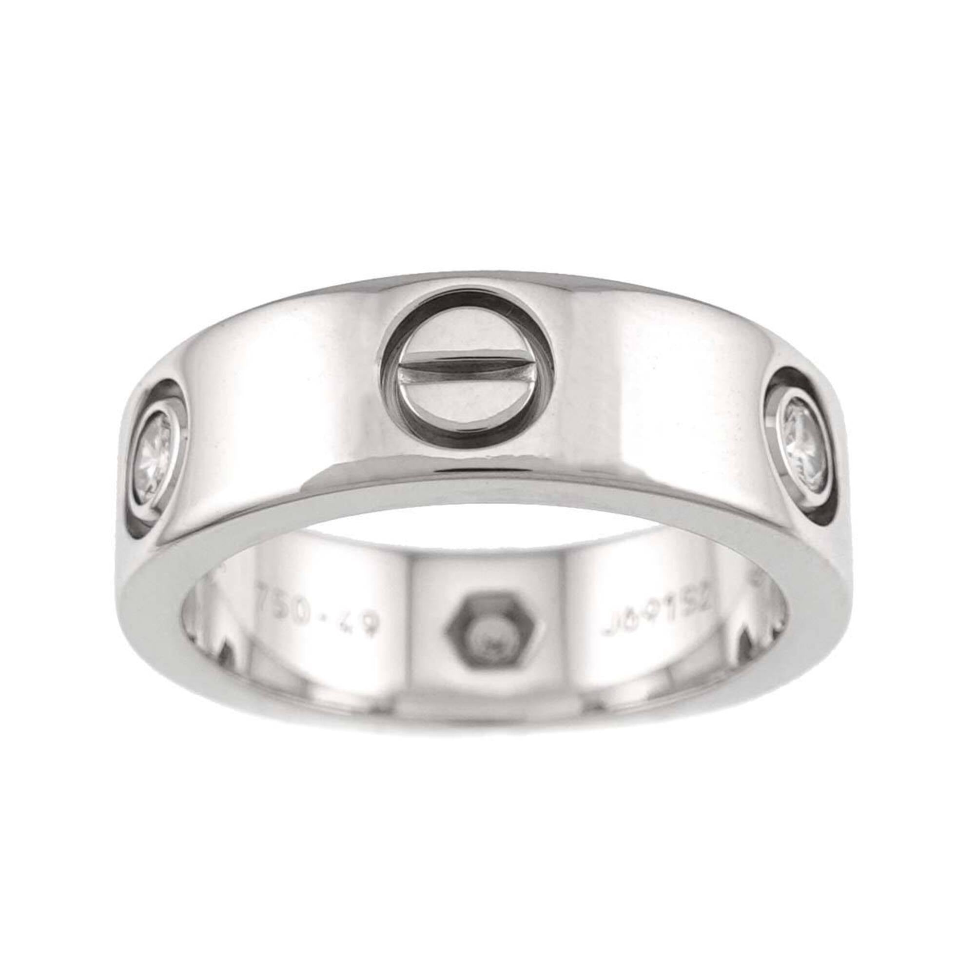 Cartier White Gold (18K) Band Ring (Pre-Owned)