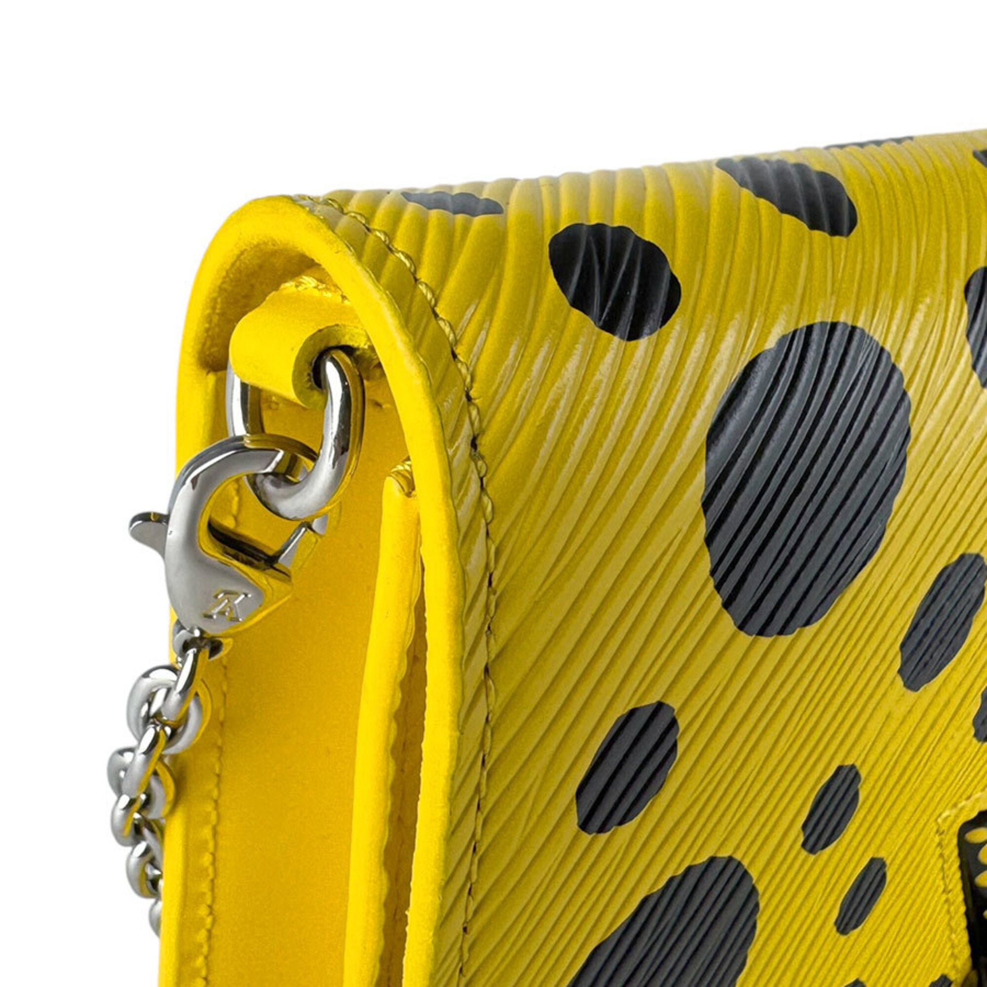 Louis Vuitton Black Yellow Epi Leather Shoulder Bag (Pre-Owned)